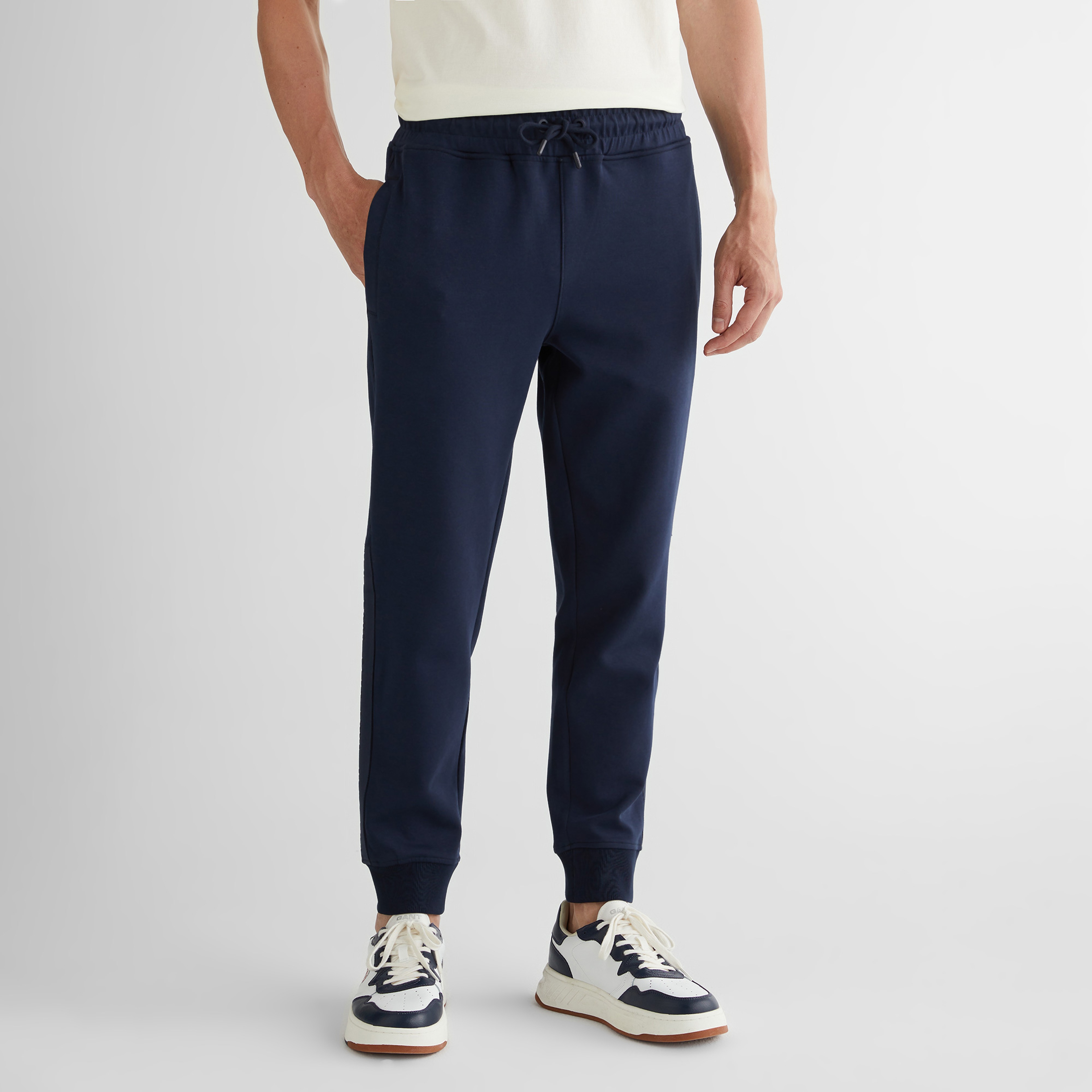 GANT Erkek Lacivert Regular Fit Eşofman Altı