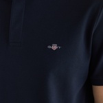 GANT Erkek Lacivert Kısa Kollu Polo