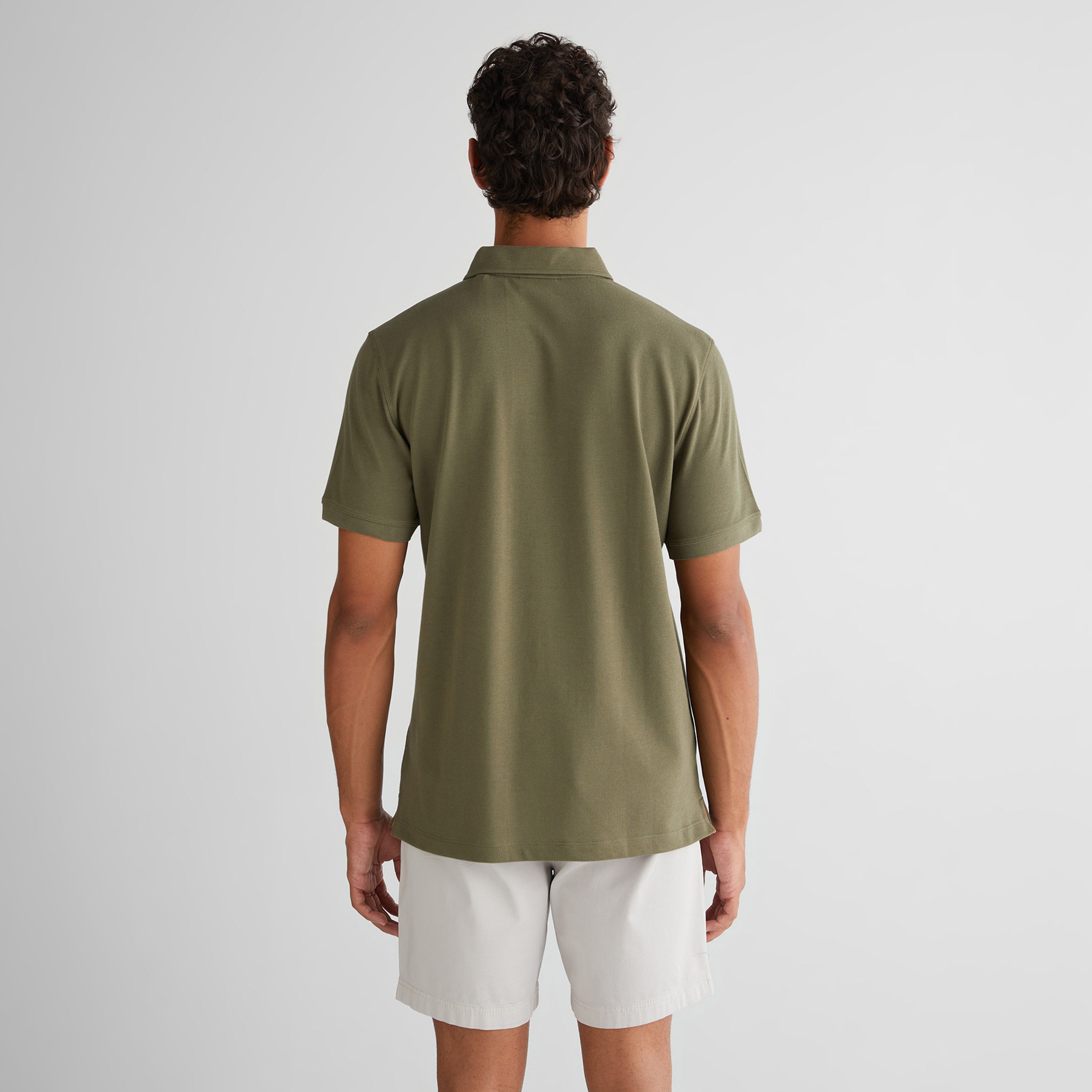 GANT Erkek Yeşil Regular Fit Logolu Polo