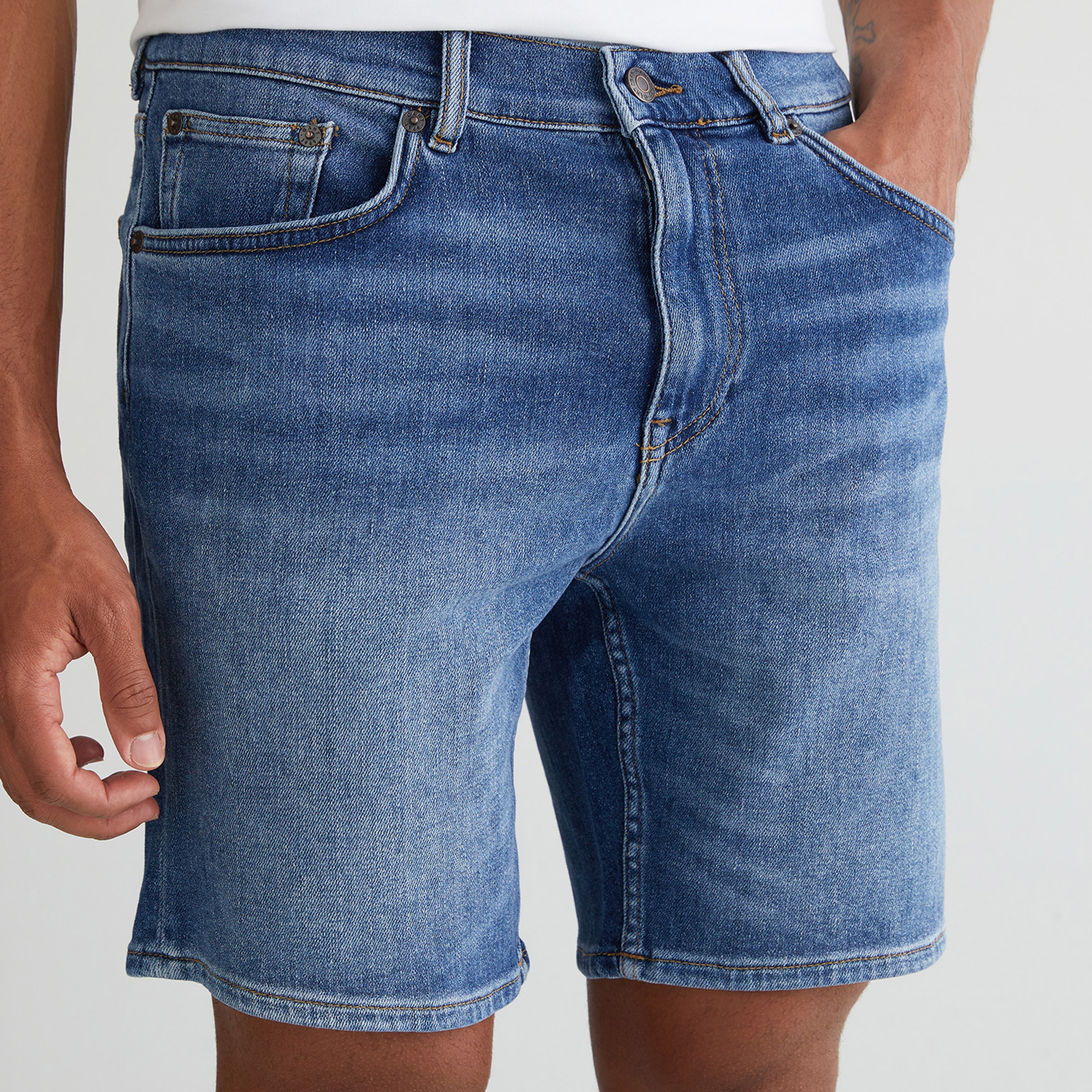 GANT Erkek Mavi Regular Fit Şort