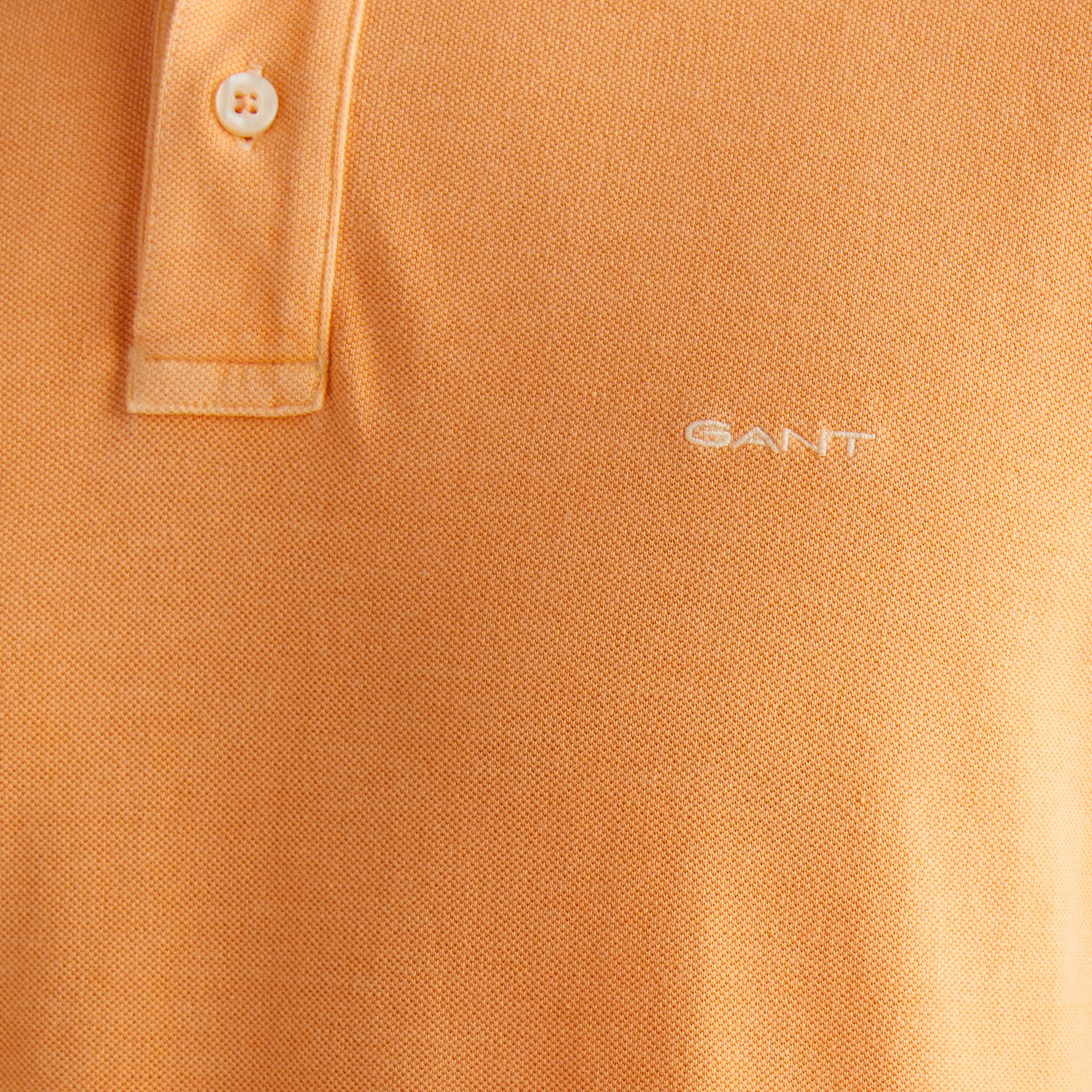 GANT Erkek Turuncu Regular Fit Polo
