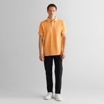 GANT Erkek Turuncu Regular Fit Polo