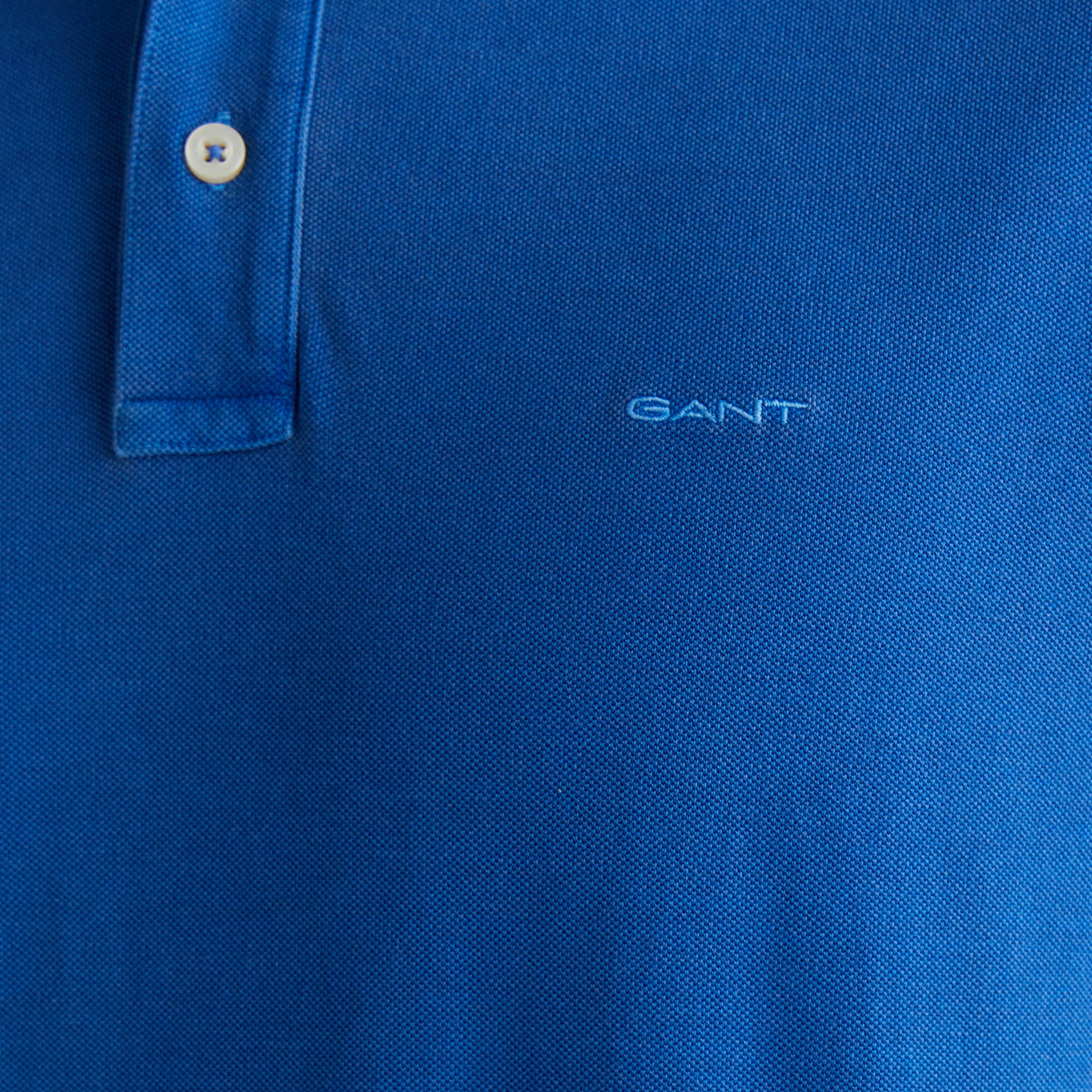 GANT Erkek Lacivert Regular Fit Polo