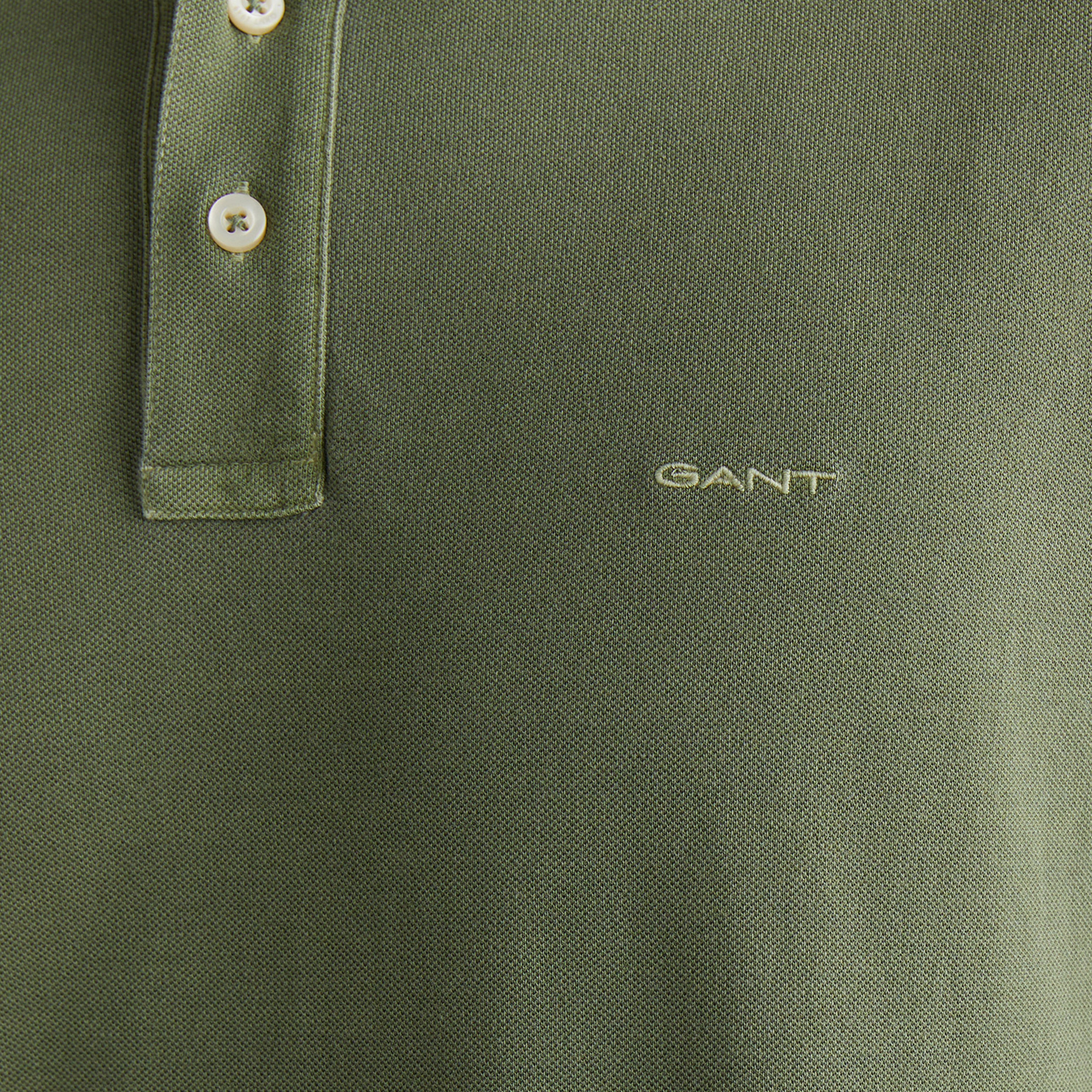 GANT Erkek Yeşil Regular Fit Polo