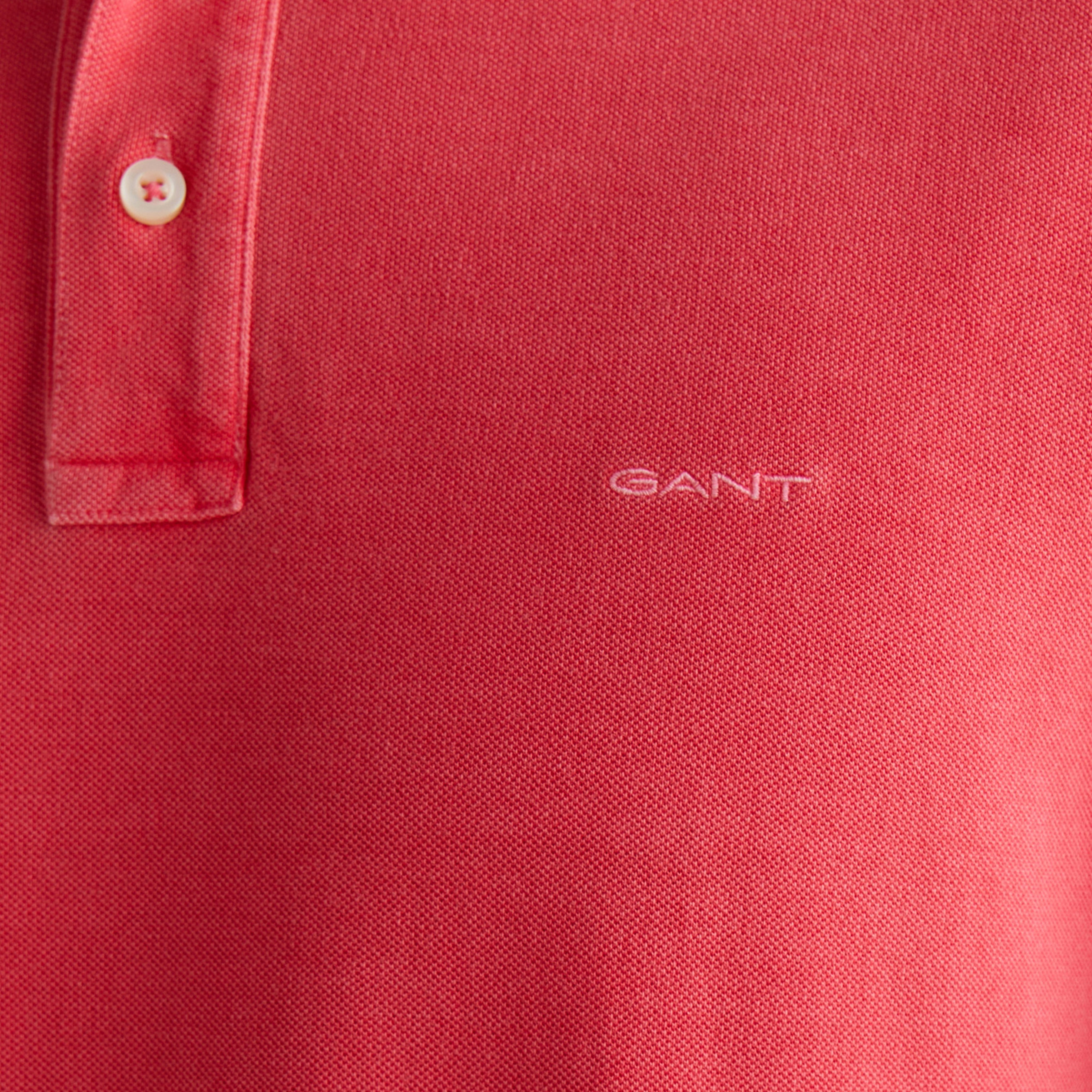GANT Erkek Kırmızı Regular Fit Polo