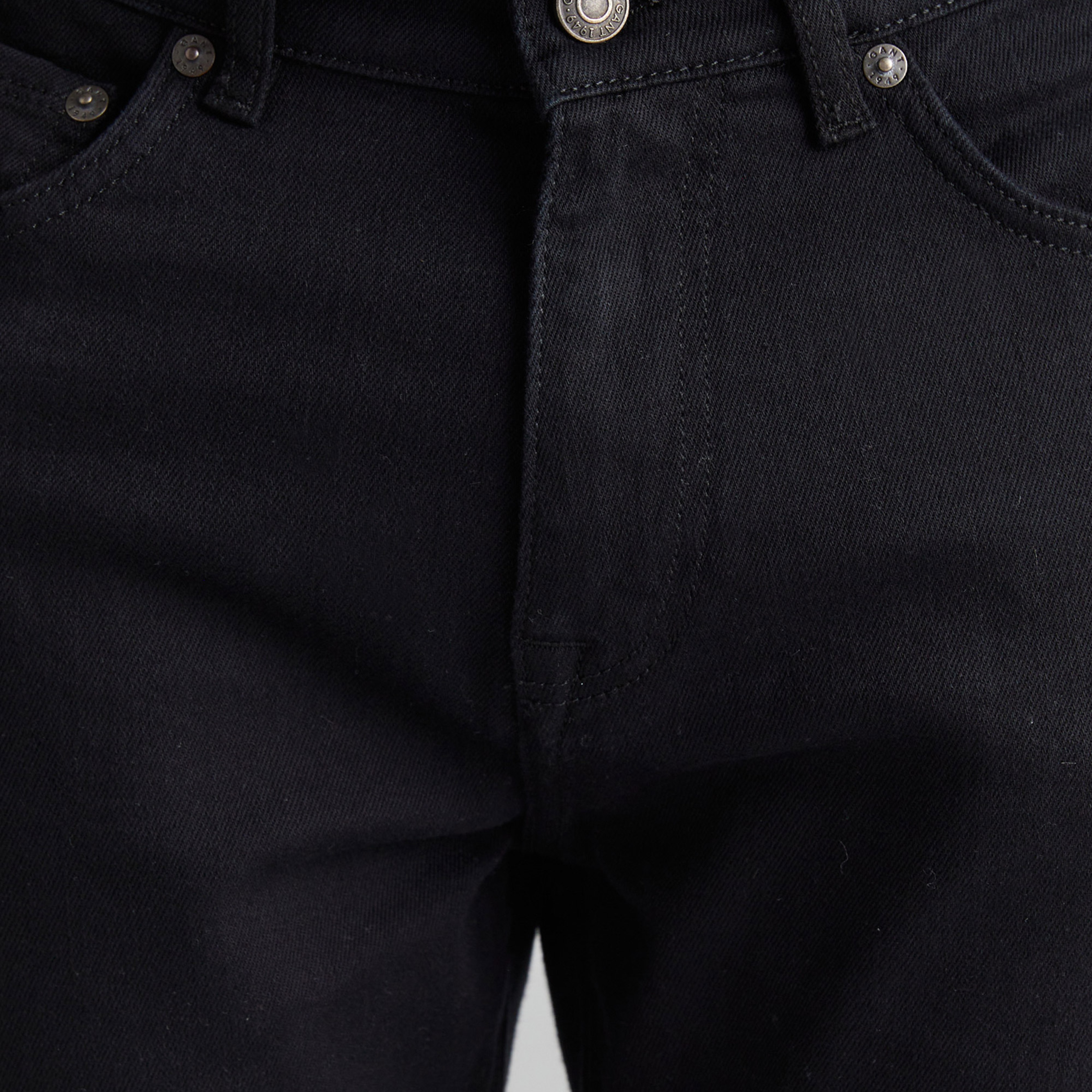 GANT Erkek Siyah Regular Fit Pantolon