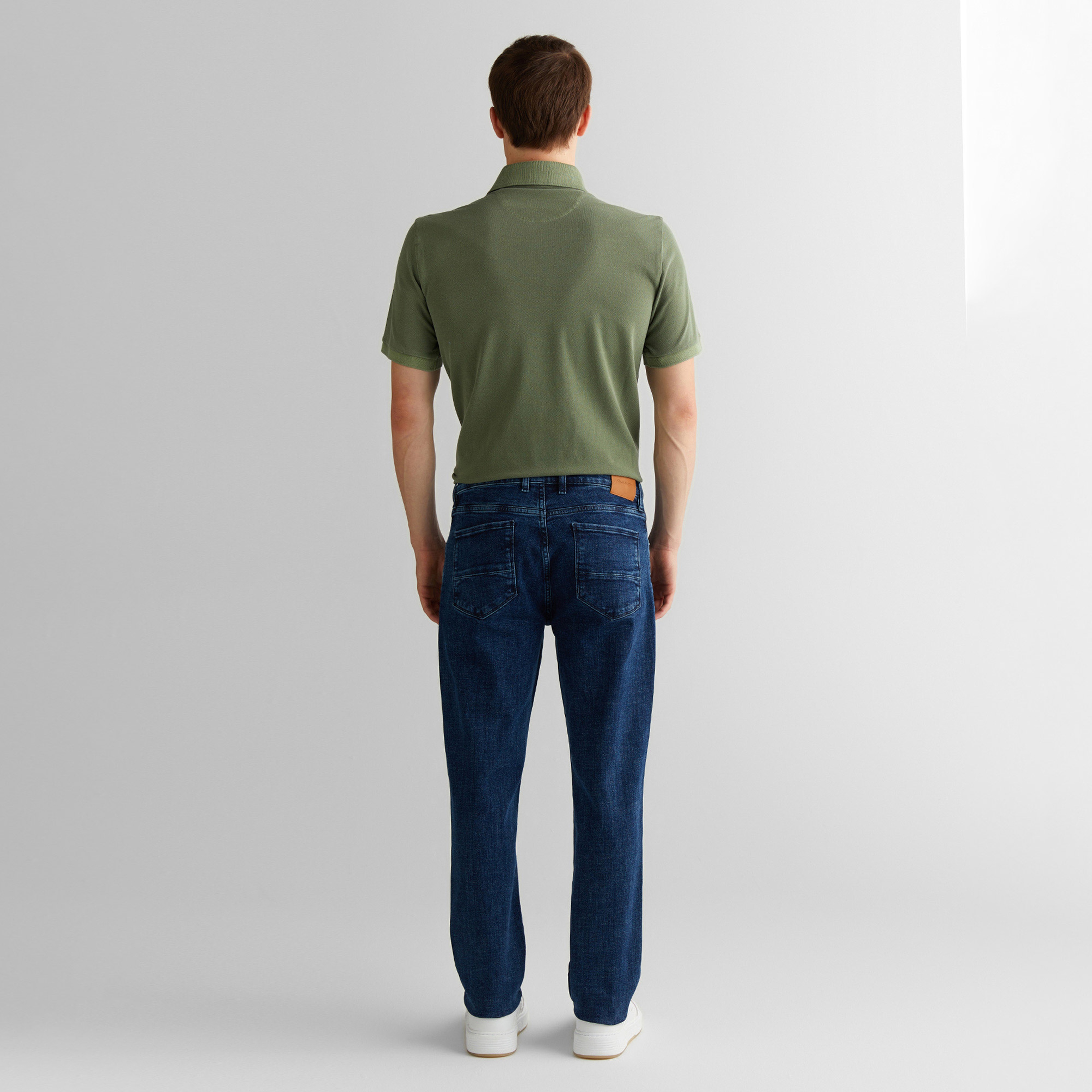 GANT Erkek Mavi Regular Fit Pantolon