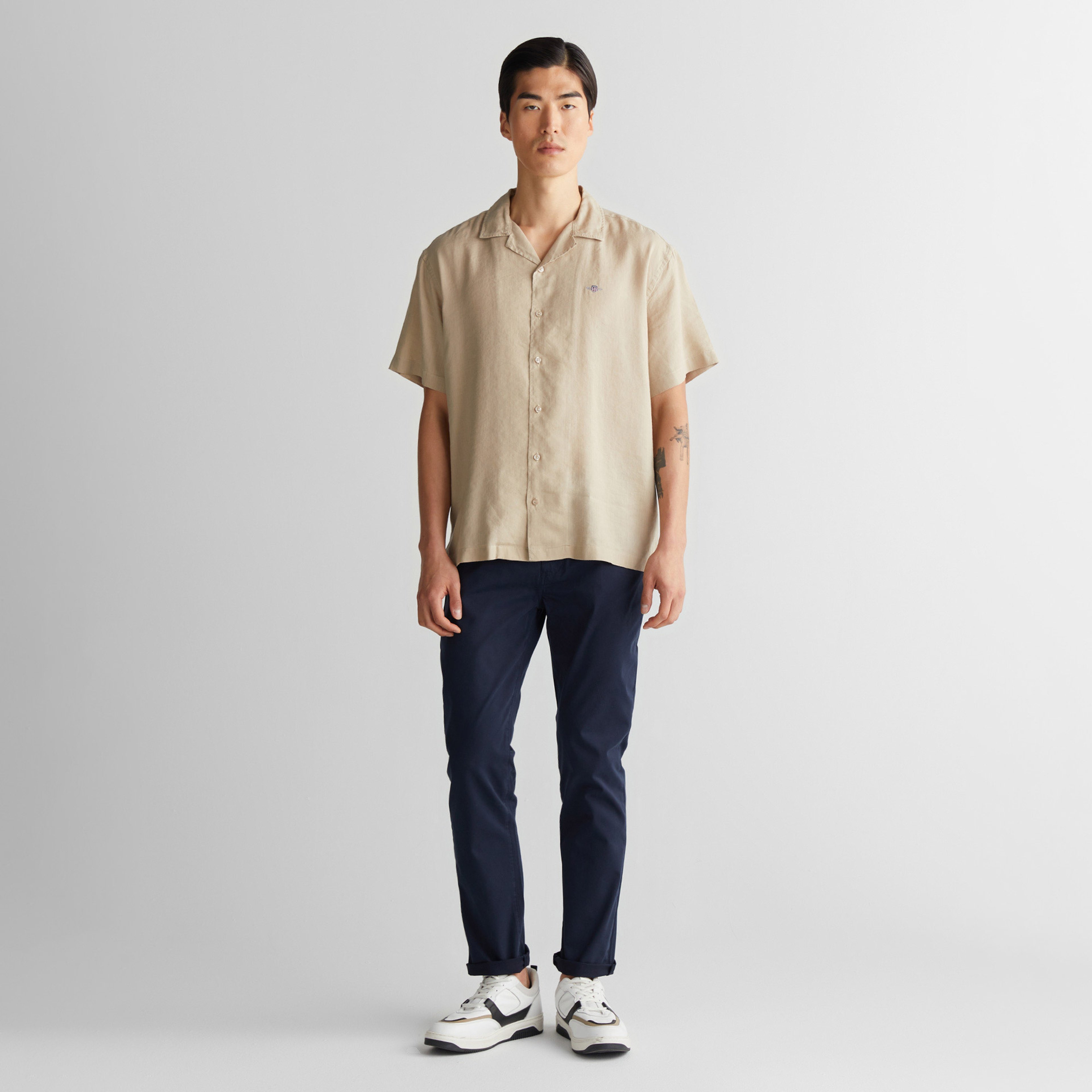 GANT Erkek Lacivert Regular Fit Pantolon