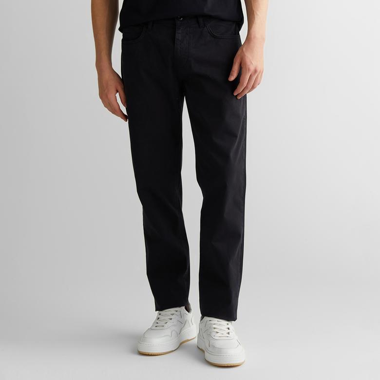 GANT Erkek Siyah Regular Fit Pantolon