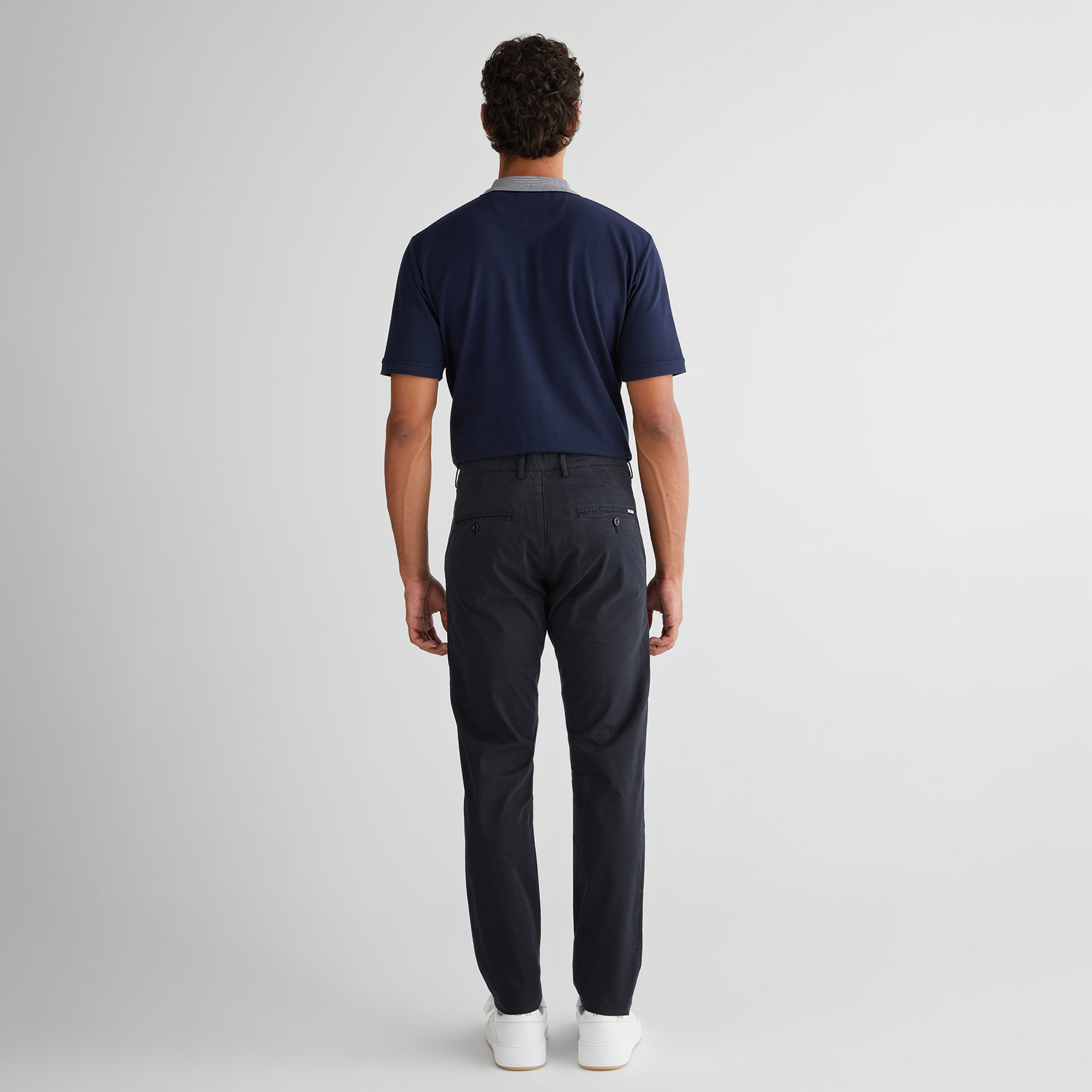 GANT Erkek Siyah Slim Fit Pantolon