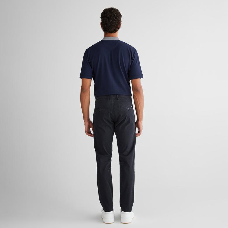 GANT Erkek Siyah Slim Fit Pantolon