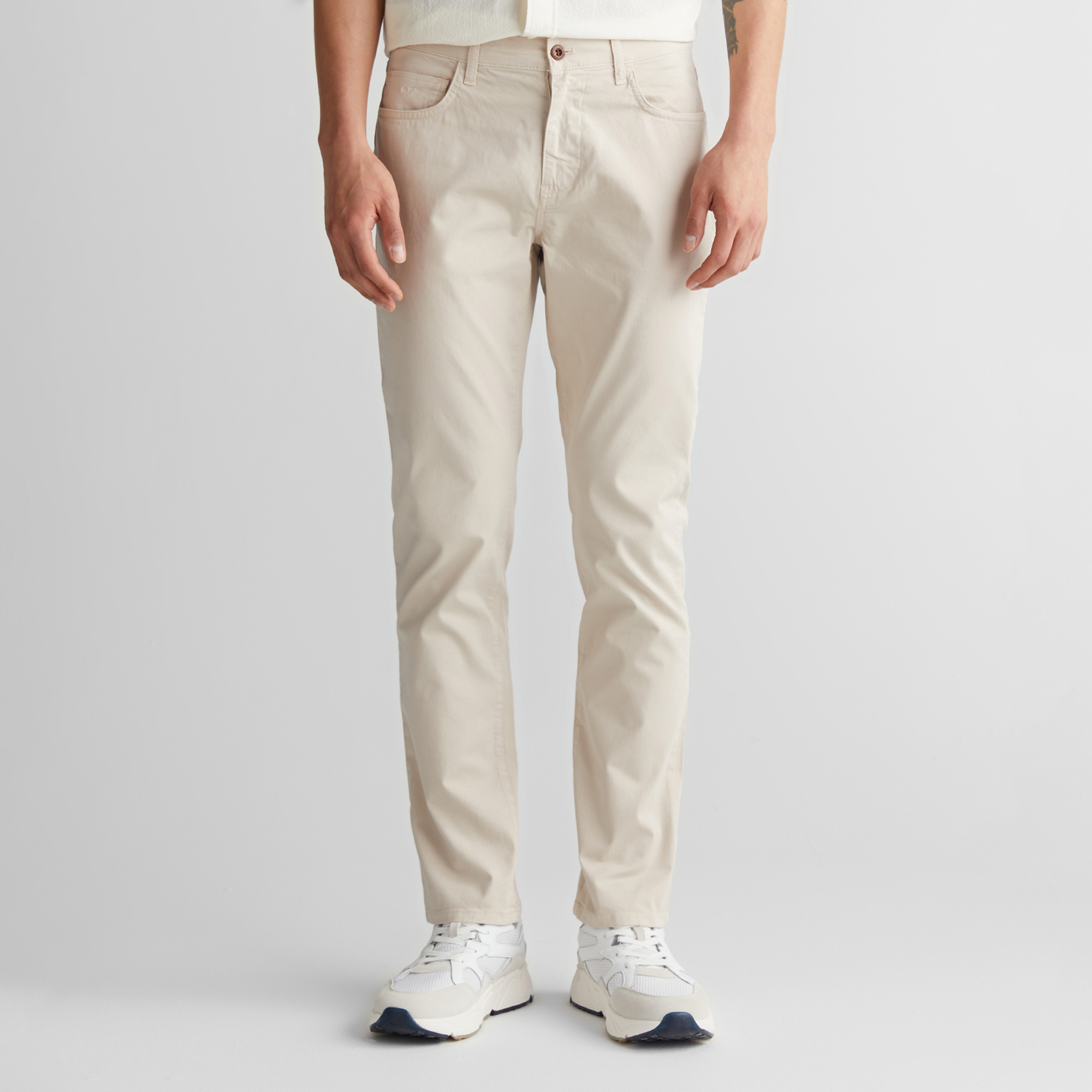 GANT Erkek Bej Regular Fit Pantolon