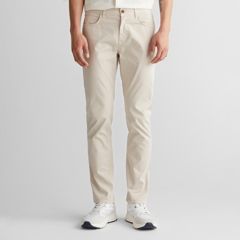 GANT Erkek Bej Regular Fit Pantolon
