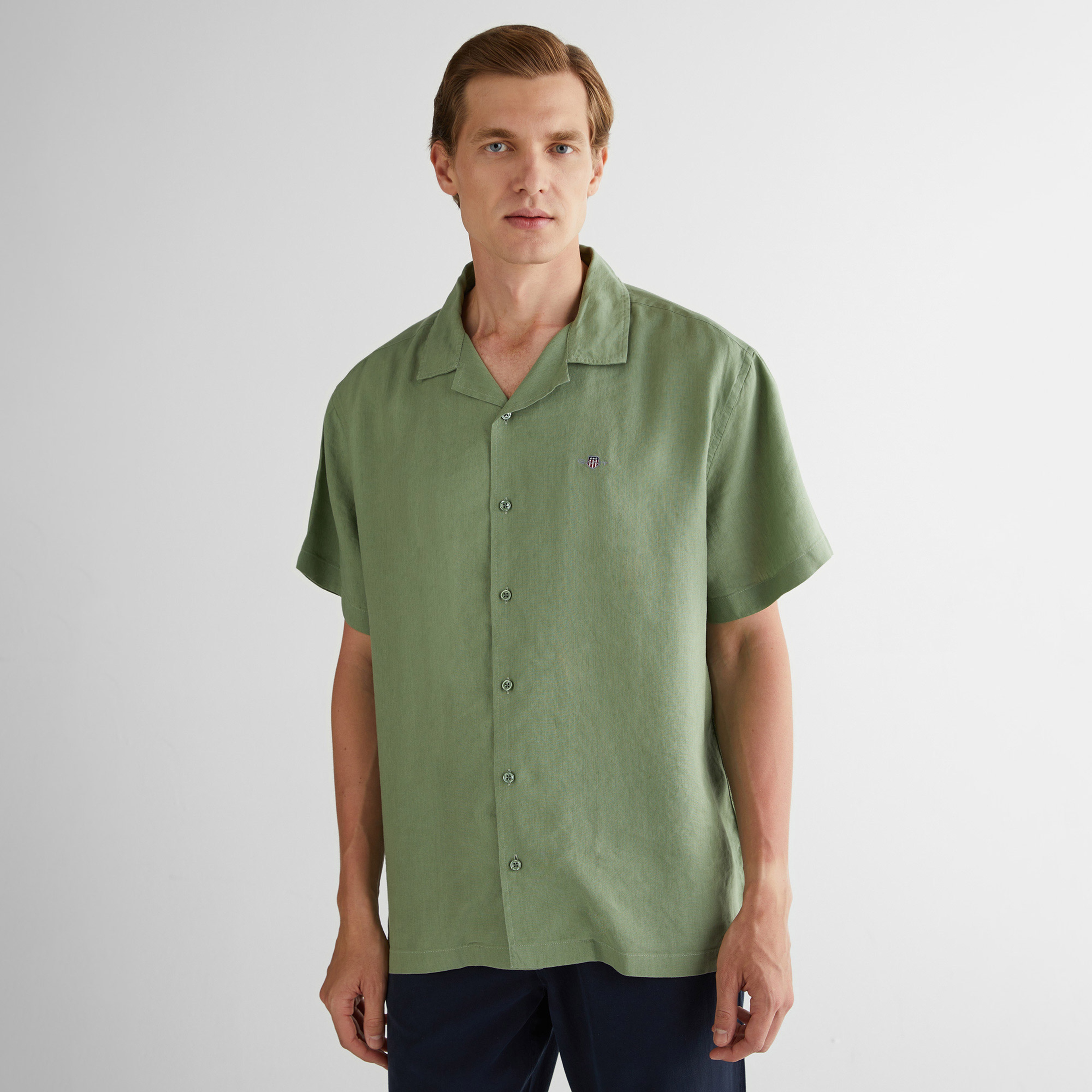 GANT Erkek Yeşil Gömlek