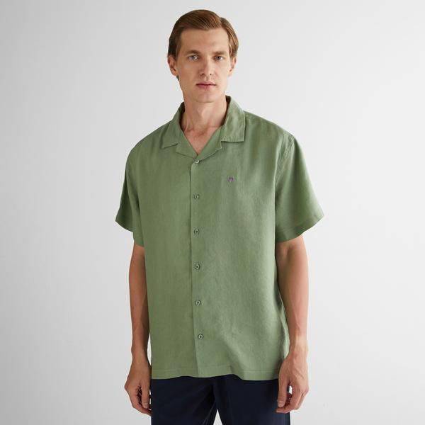 GANT Erkek Yeşil Gömlek