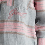 GANT Kadın Yeşil Klasik Yaka Çizgili Gömlek