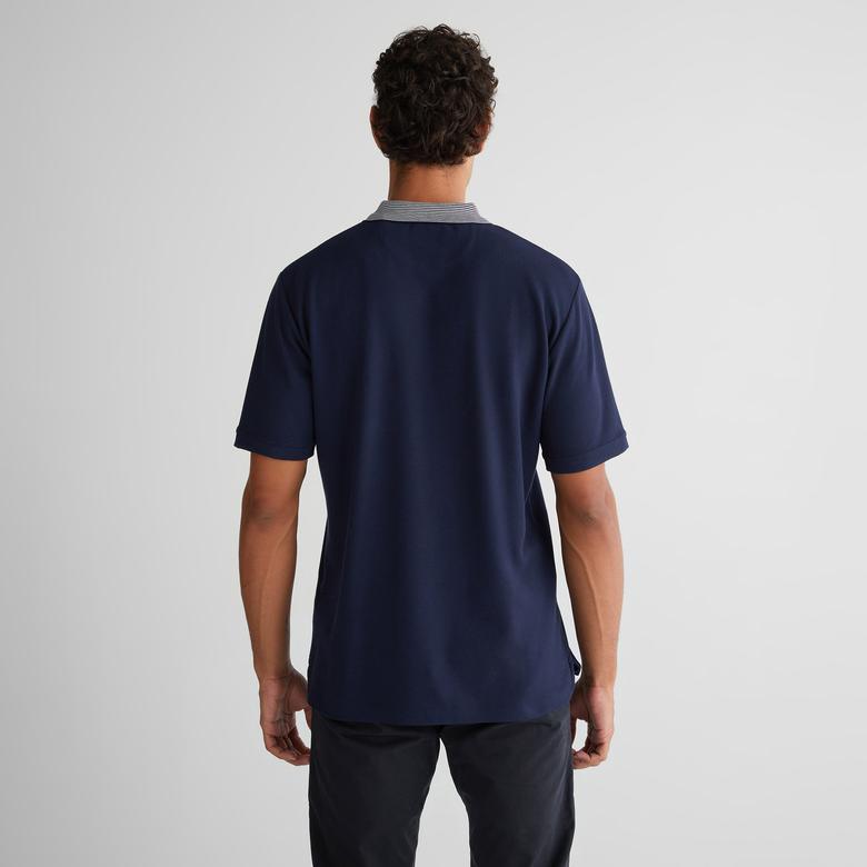 GANT Erkek Lacivert Regular Fit Polo