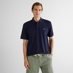 GANT Erkek Lacivert Relaxed Fit Polo