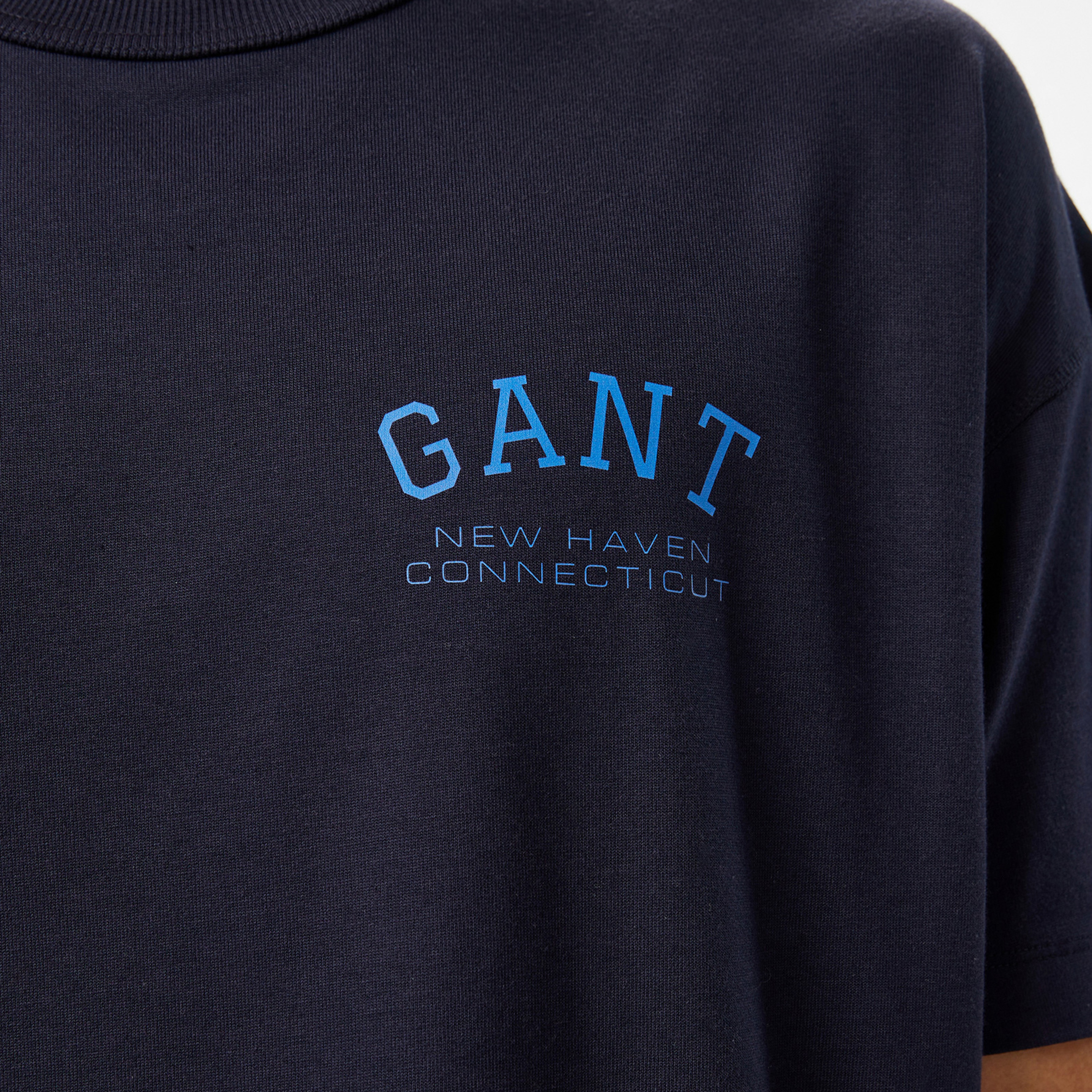 GANT Erkek Lacivert T-Shirt