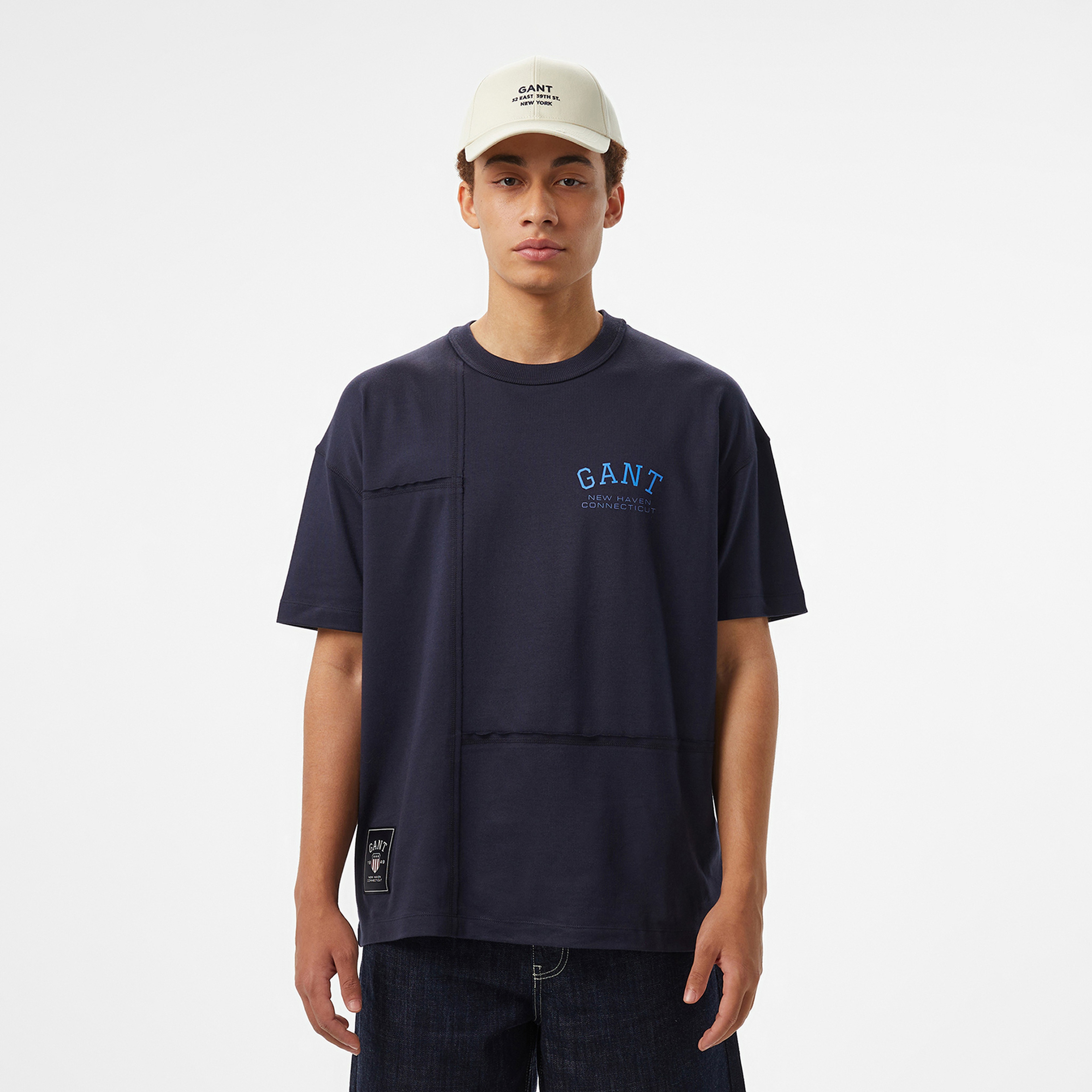 GANT Erkek Lacivert T-Shirt