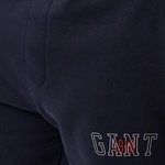 GANT Erkek Lacivert Kapüşonlu T-Shirt