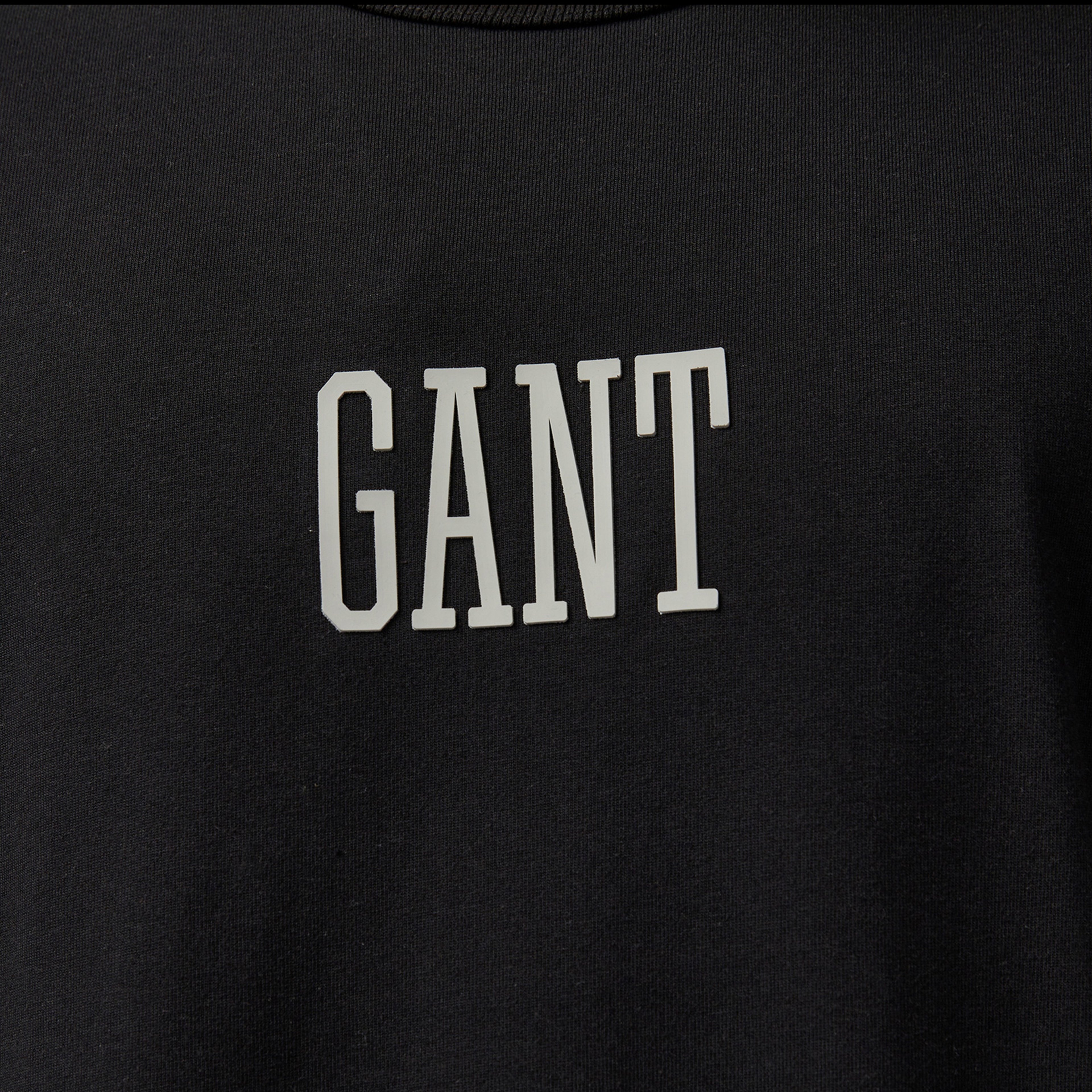 GANT Erkek Siyah T-Shirt