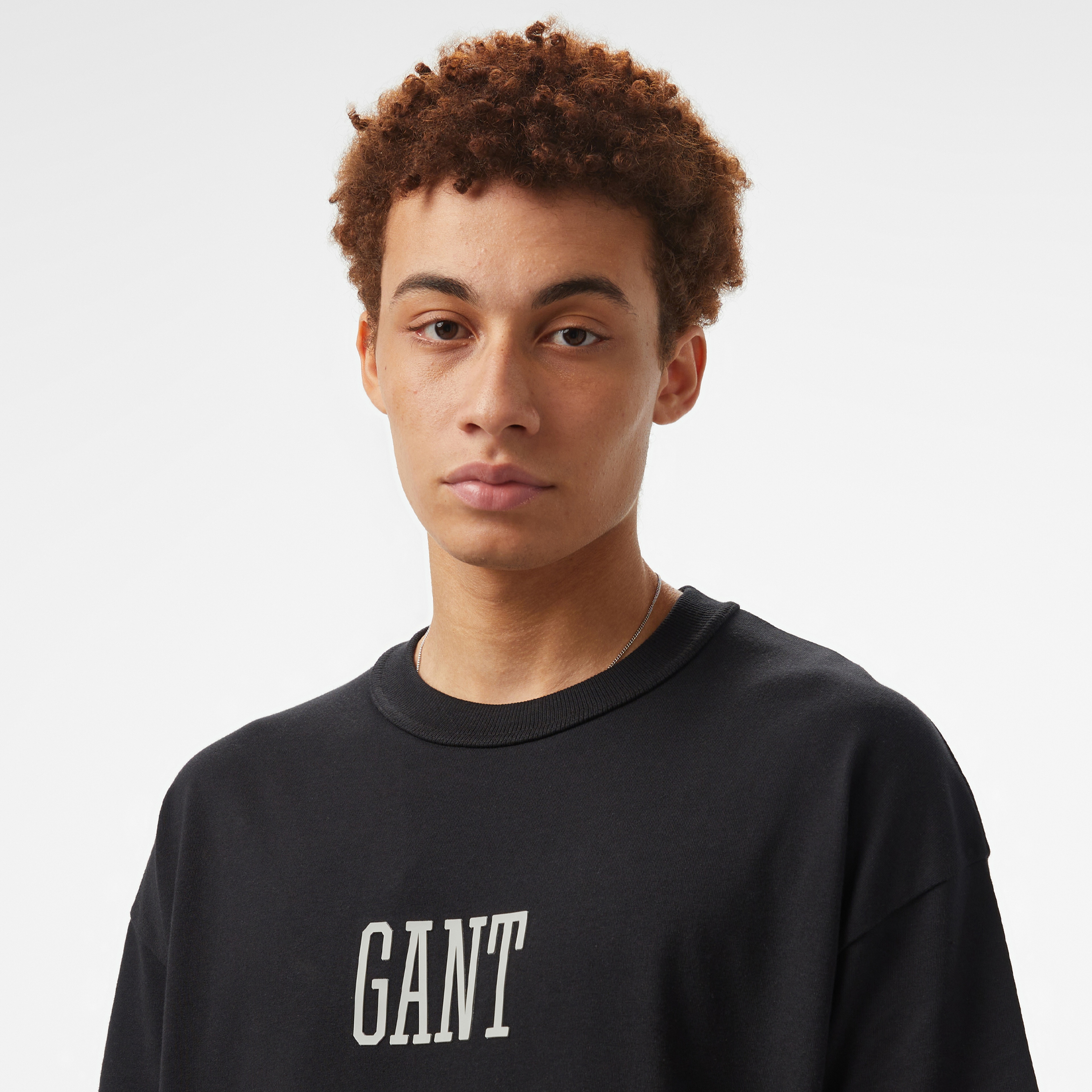 GANT Erkek Siyah T-Shirt