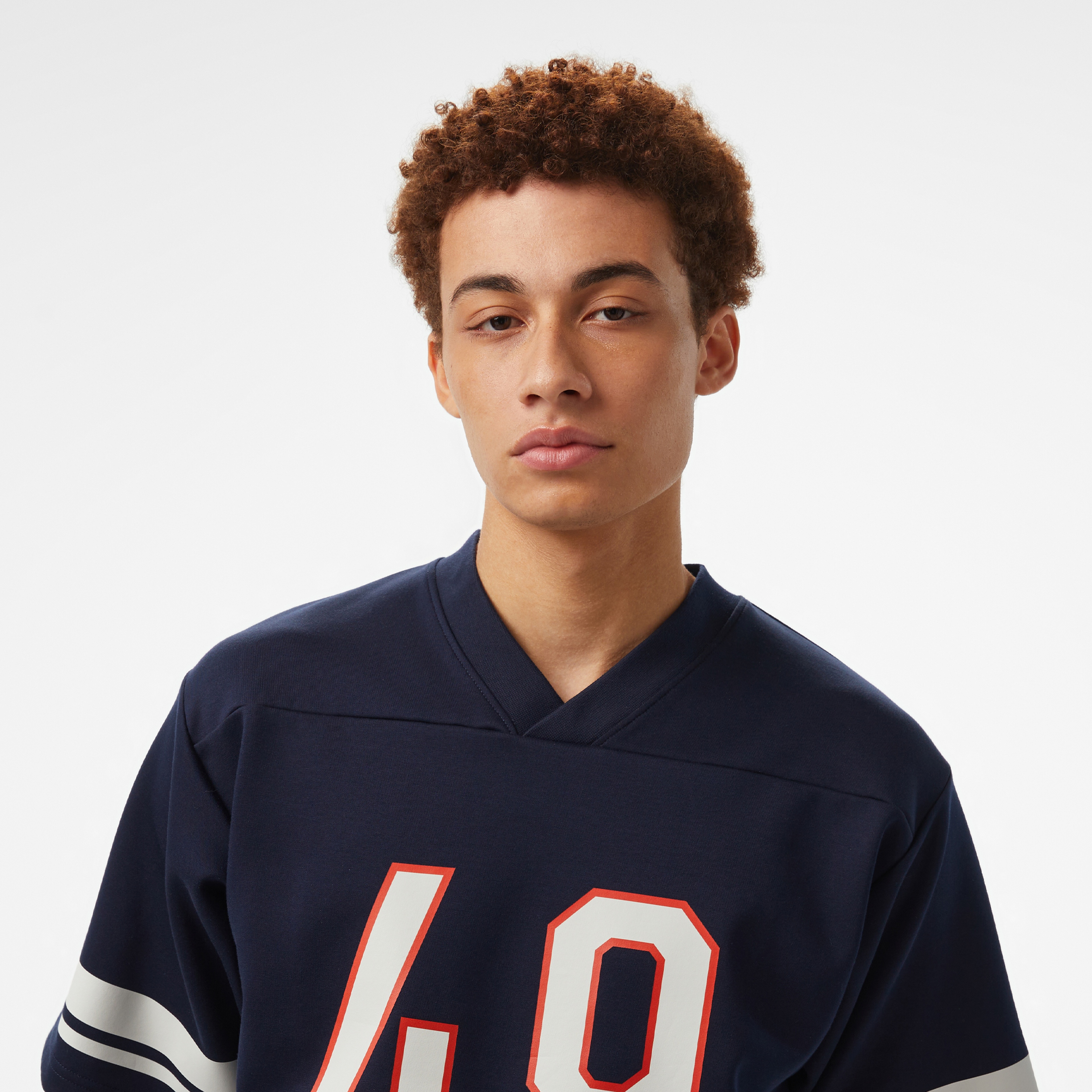 GANT Erkek Lacivert Oversize Fit T-Shirt