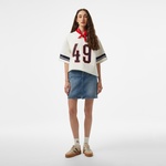 GANT Erkek Beyaz Oversize Fit T-Shirt