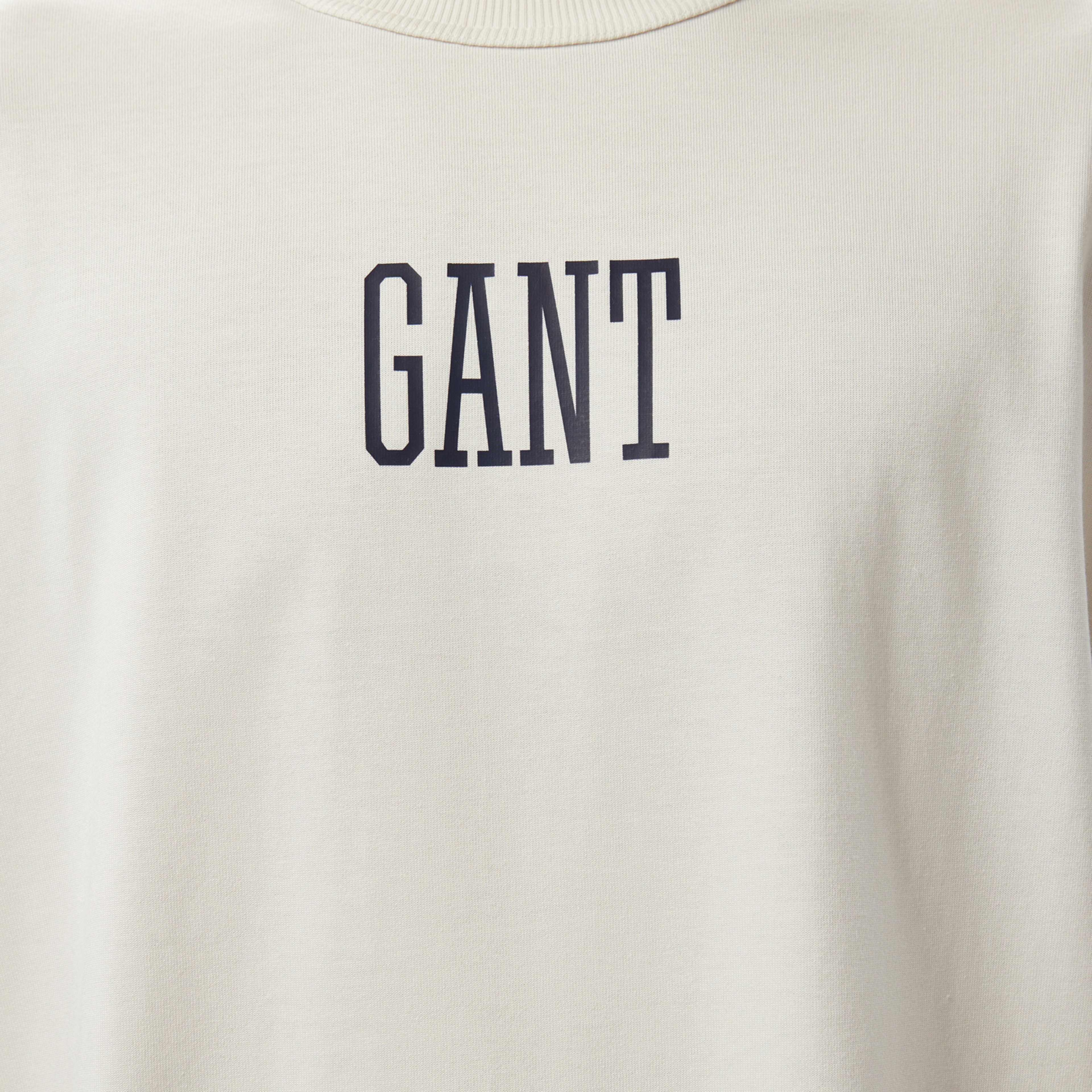 GANT Erkek Beyaz T-Shirt