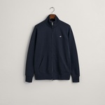 GANT Erkek Lacivert Regular Fit Fermuarlı Sweatshirt