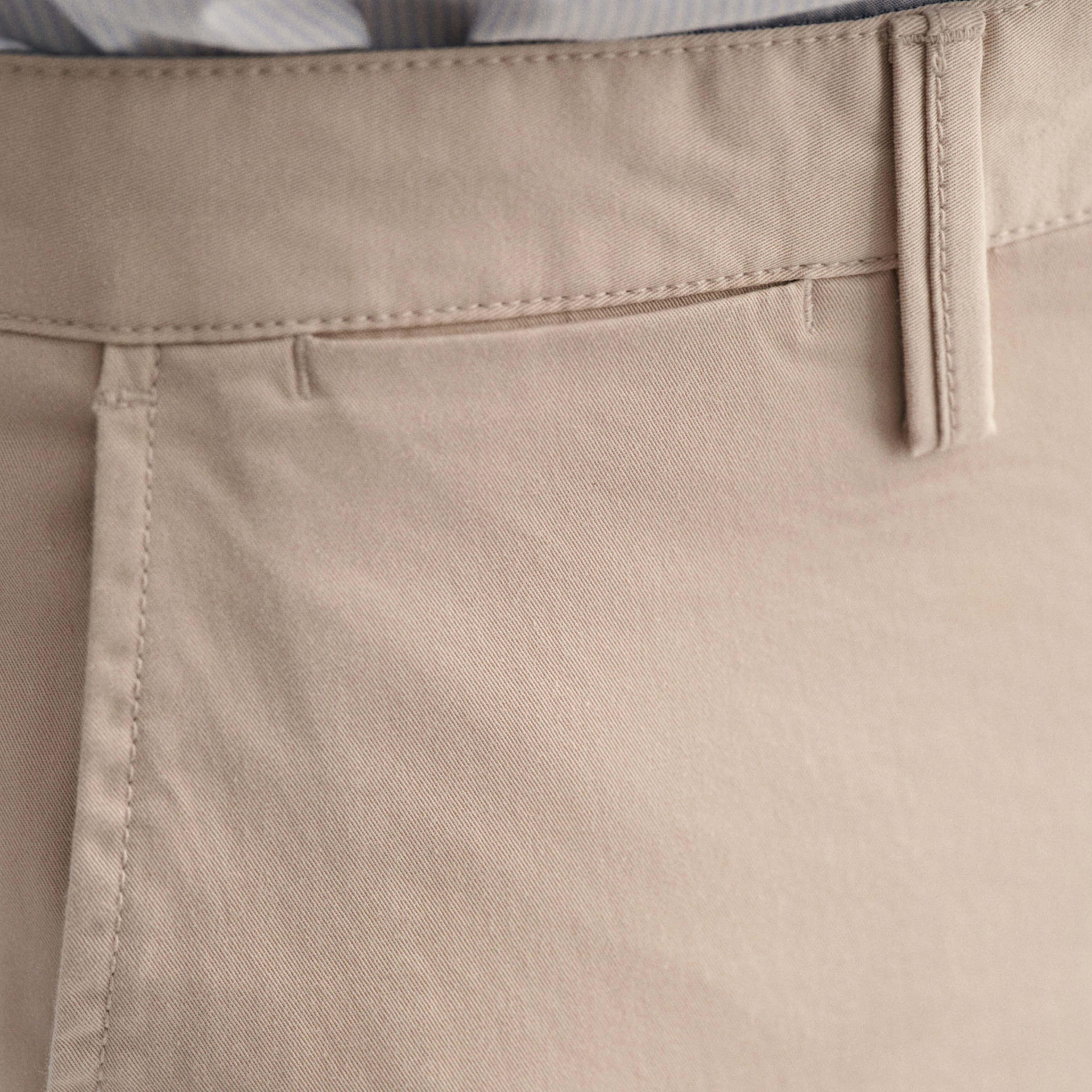 GANT Erkek Krem Slim Fit Chino Pantolon