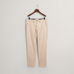 GANT Erkek Krem Slim Fit Chino Pantolon