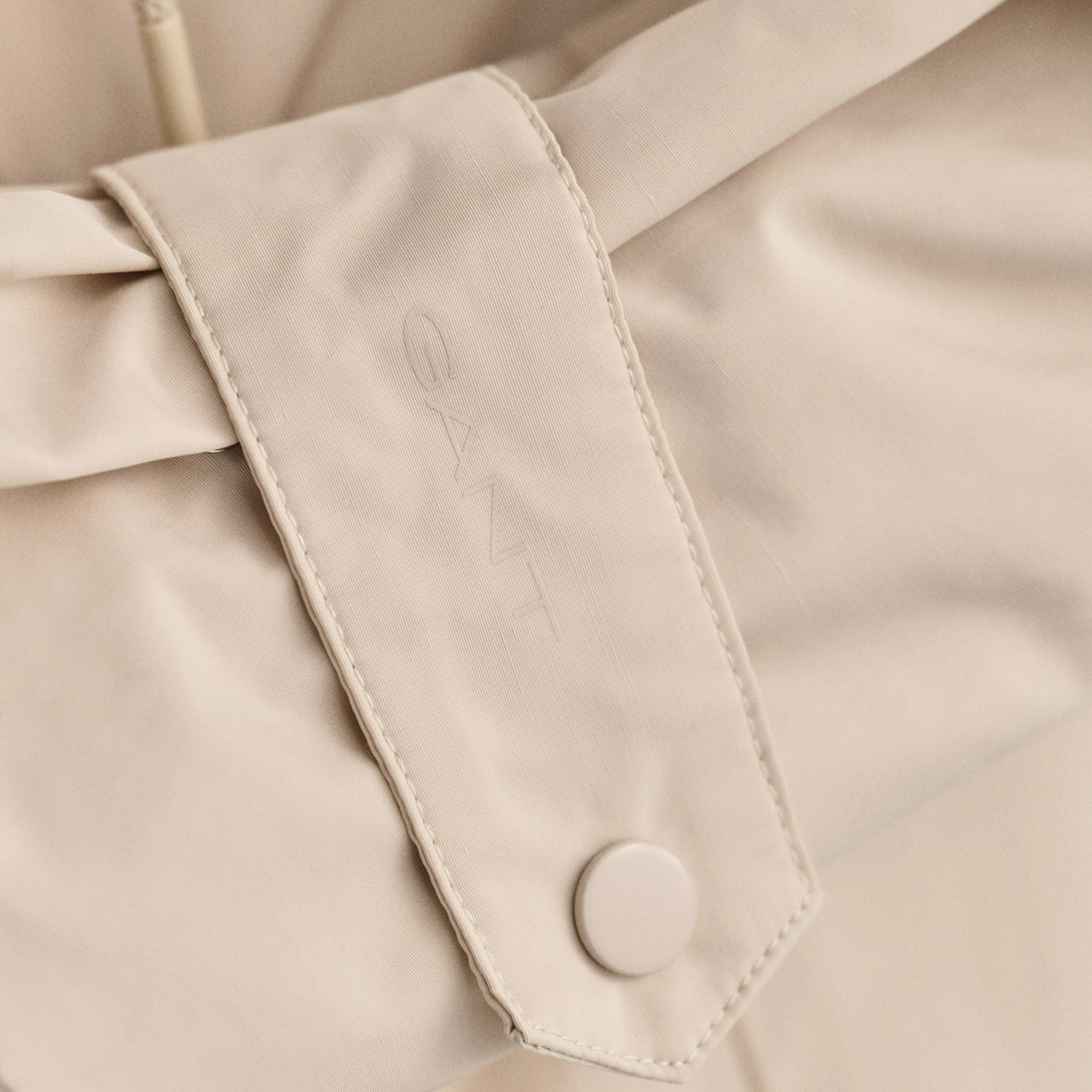 GANT Kadın Krem Regular Fit Kapüşonlu Ceket