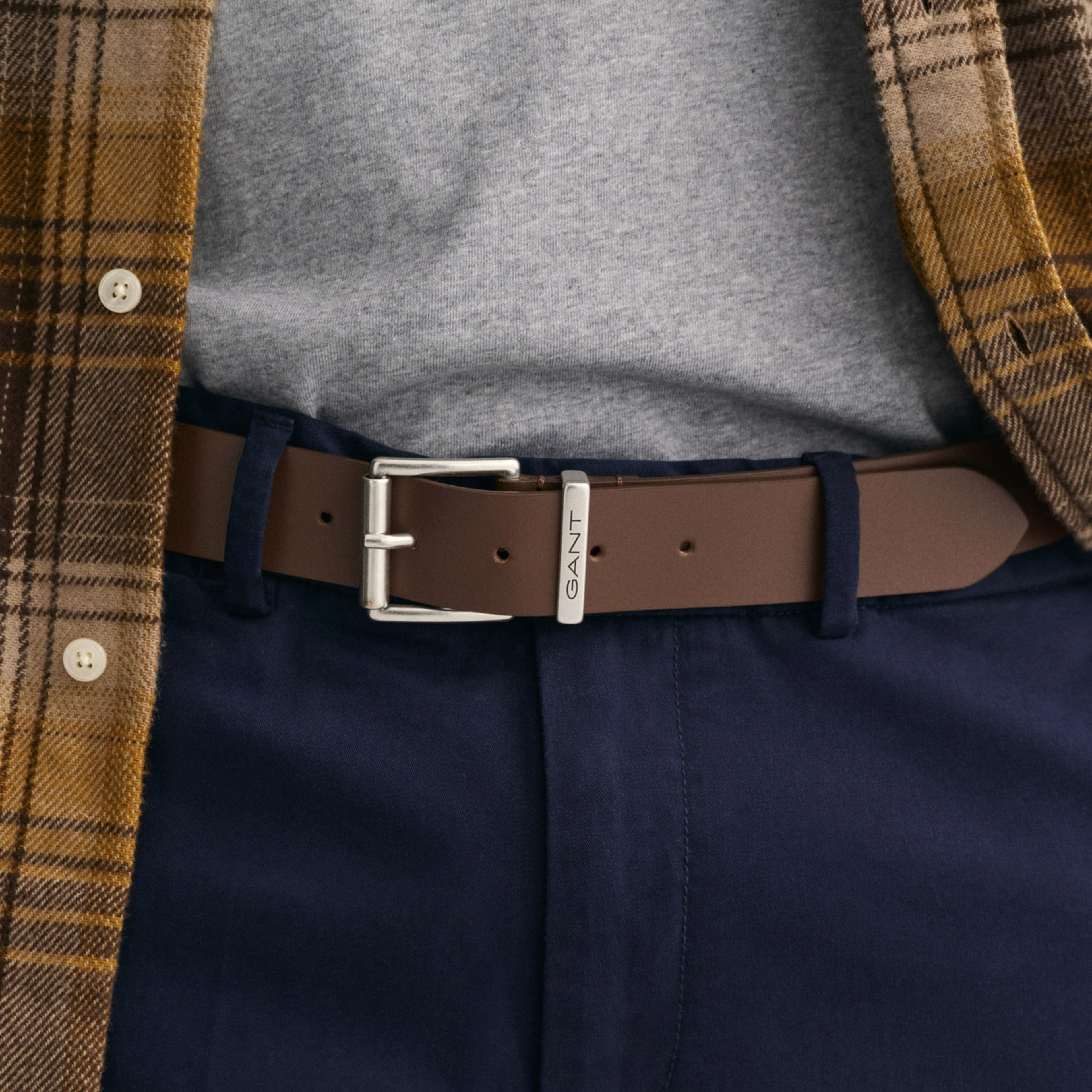 GANT Erkek Kahverengi Kemer