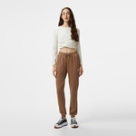 Converse Twist Front Kadın Uzun Kollu Krem T-Shirt