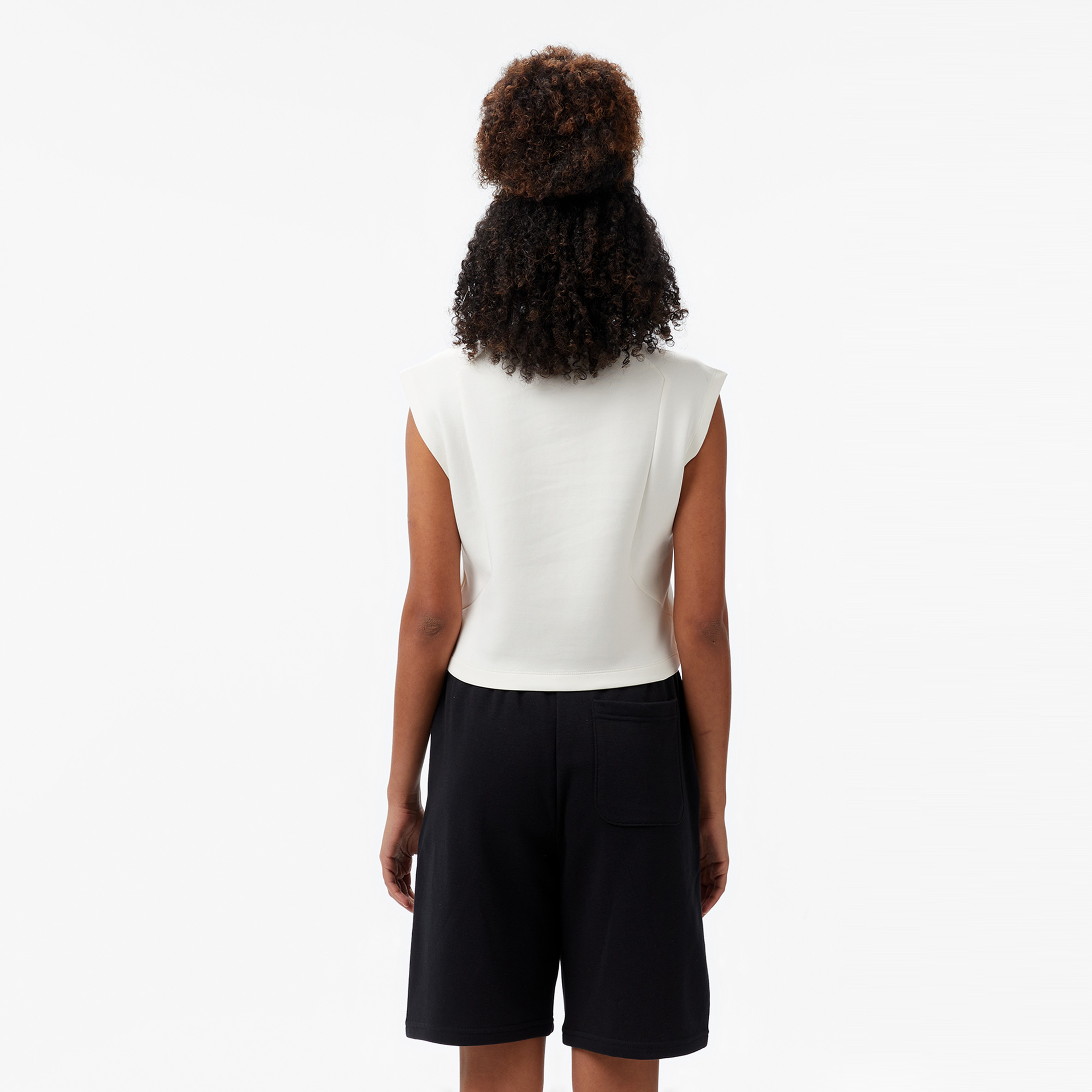 Converse Star Chevron Baskılı Kadın Krem T-Shirt