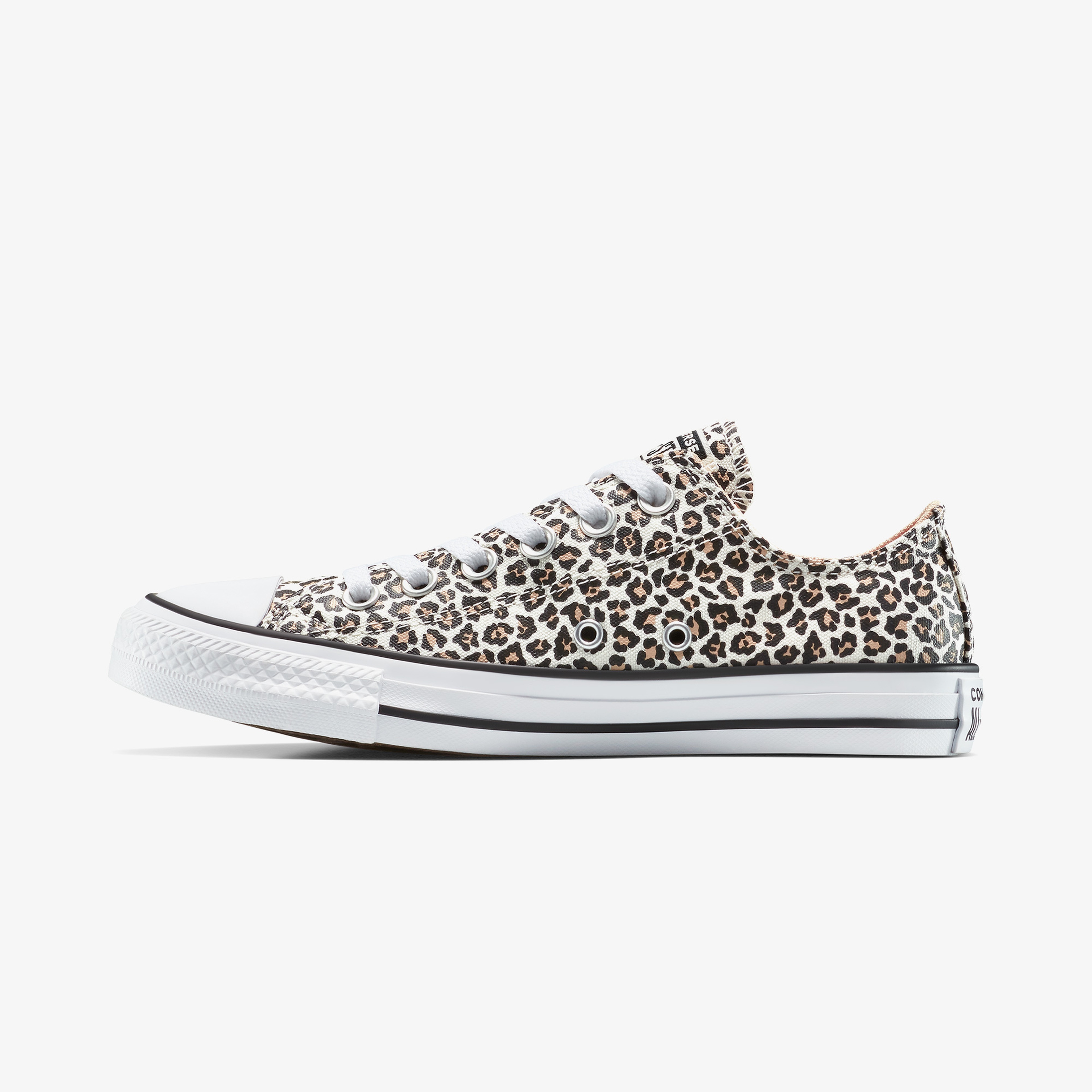 Converse Chuck Taylor All Star Leopard Kadın Siyah Sneaker