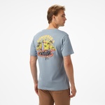 Converse Skeleton Party Erkek Mavi T-Shirt
