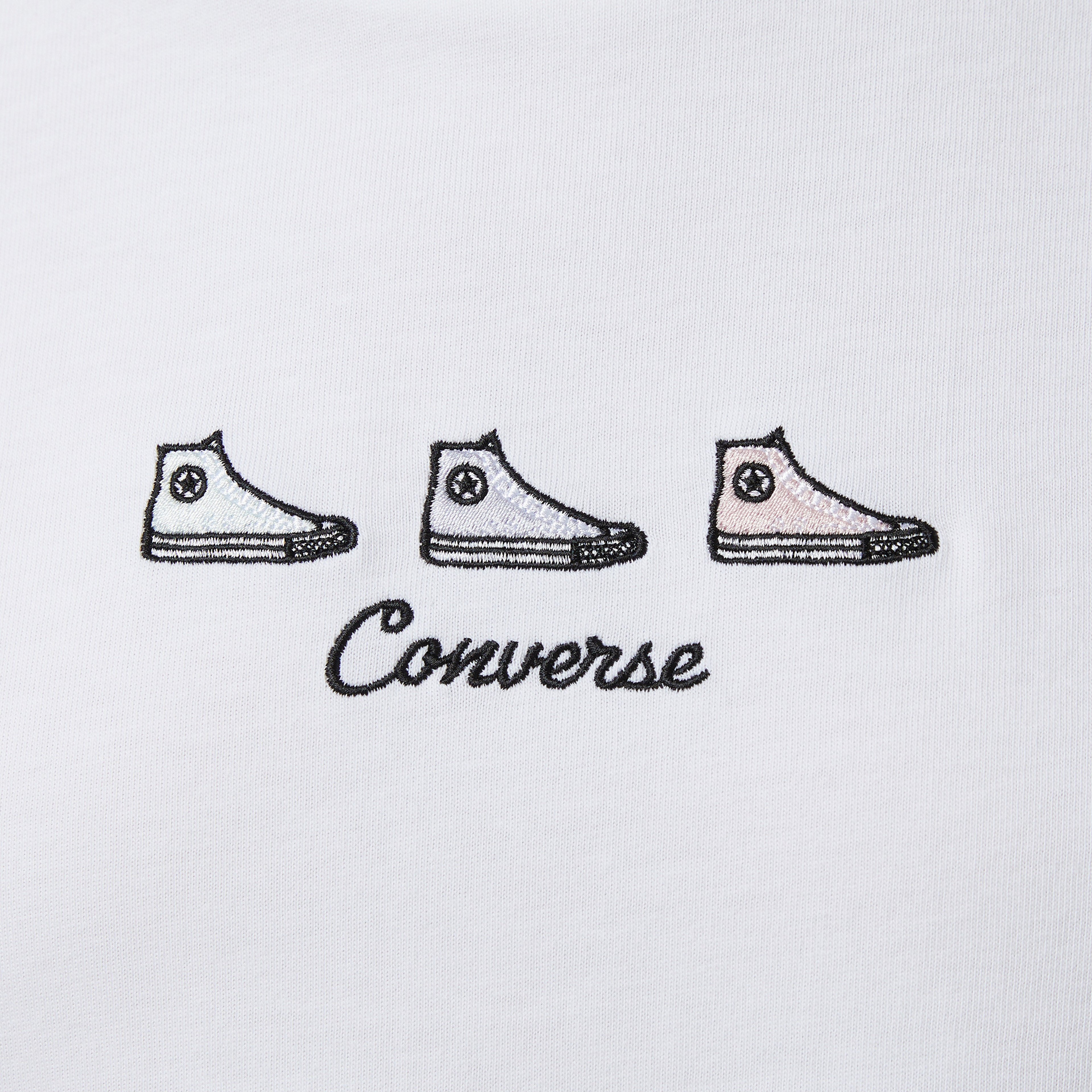 Converse Kadın Beyaz T-Shirt