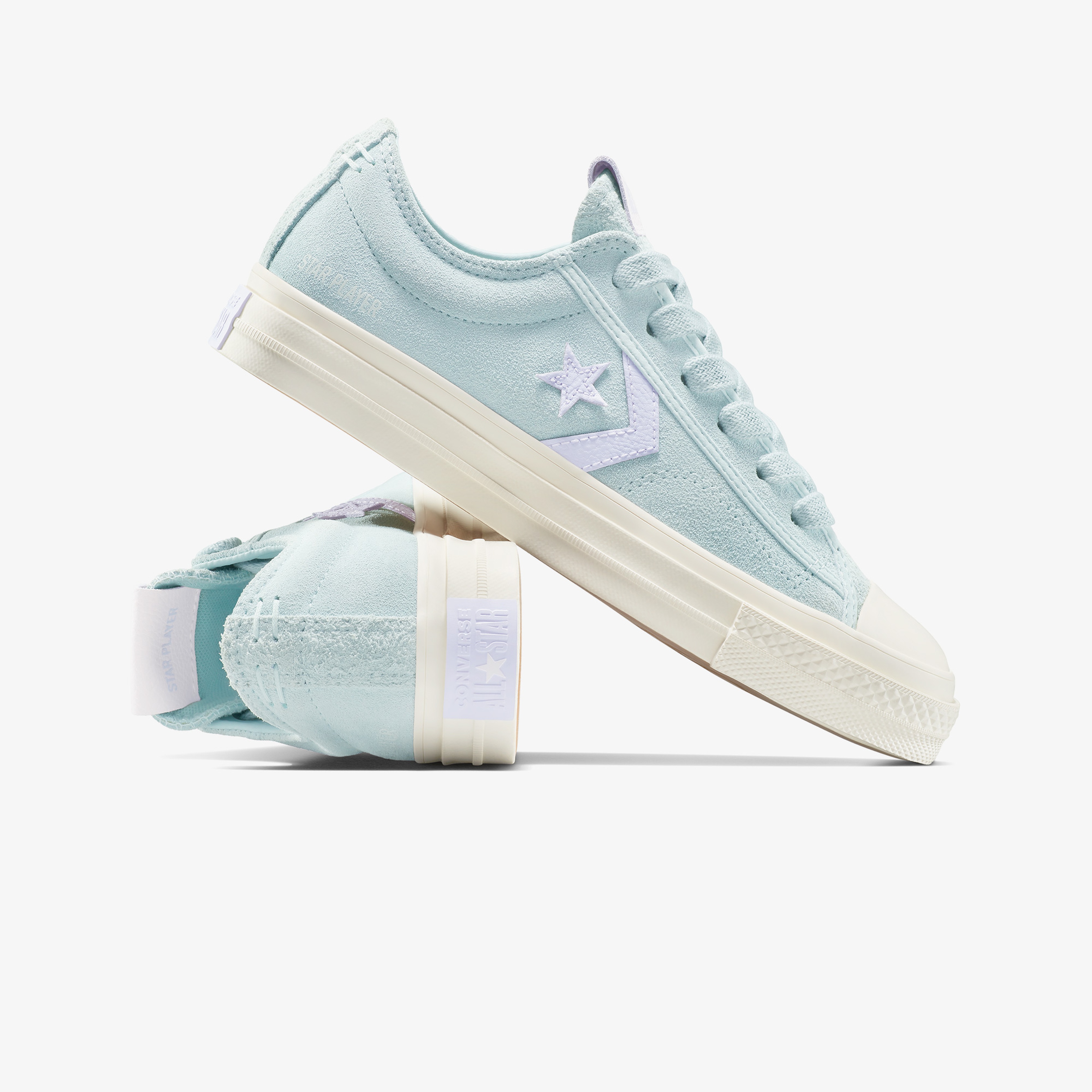 Converse Star Player 76 Colorful Suede Kadın Renkli Sneaker
