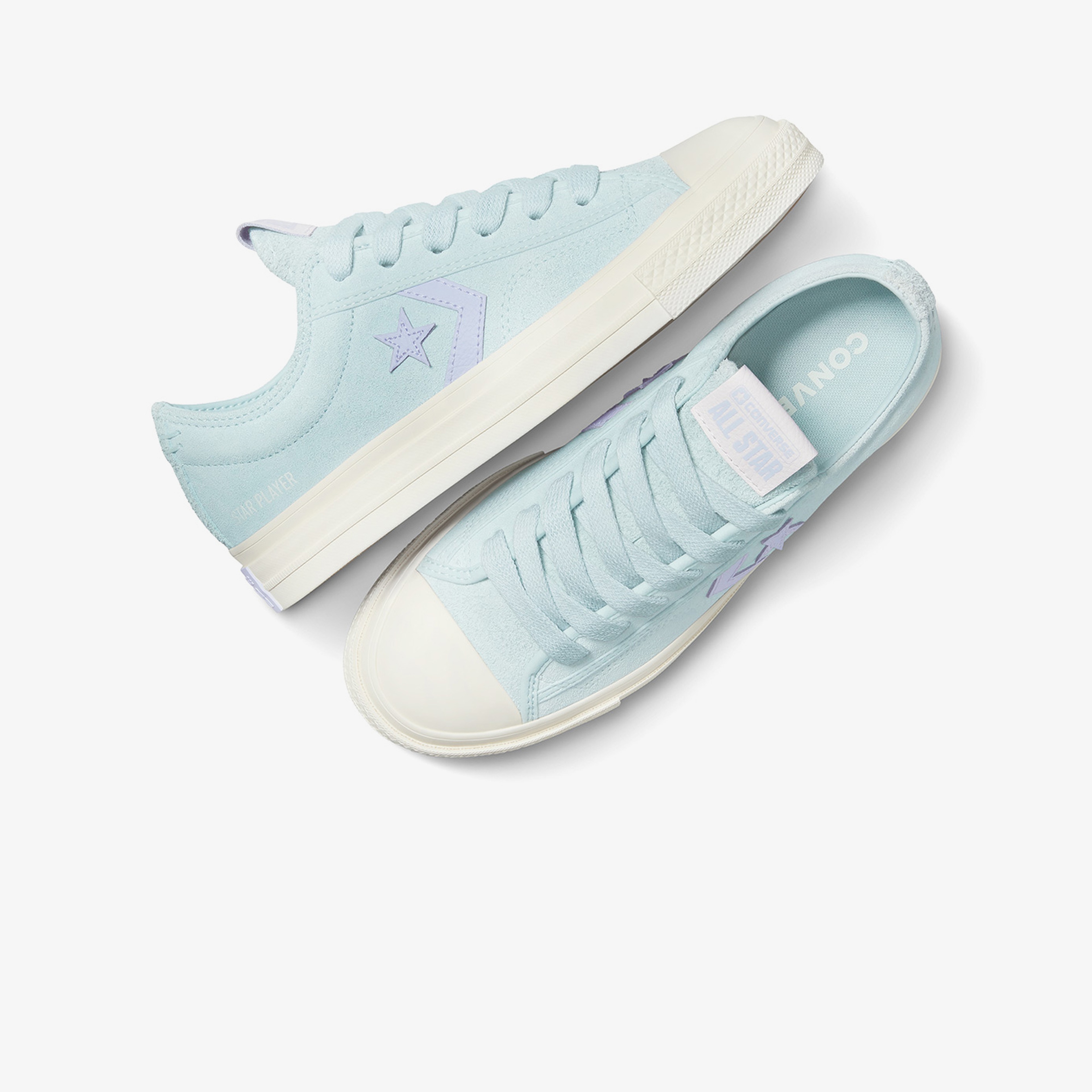 Converse Star Player 76 Colorful Suede Kadın Renkli Sneaker