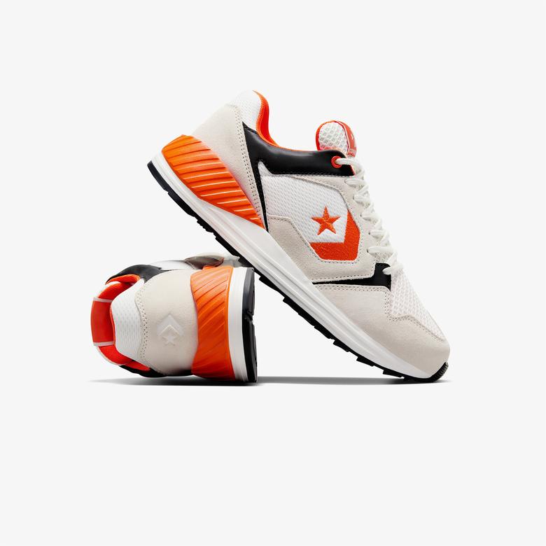 Converse Erkek Gri-Turuncu Spor Ayakkabı