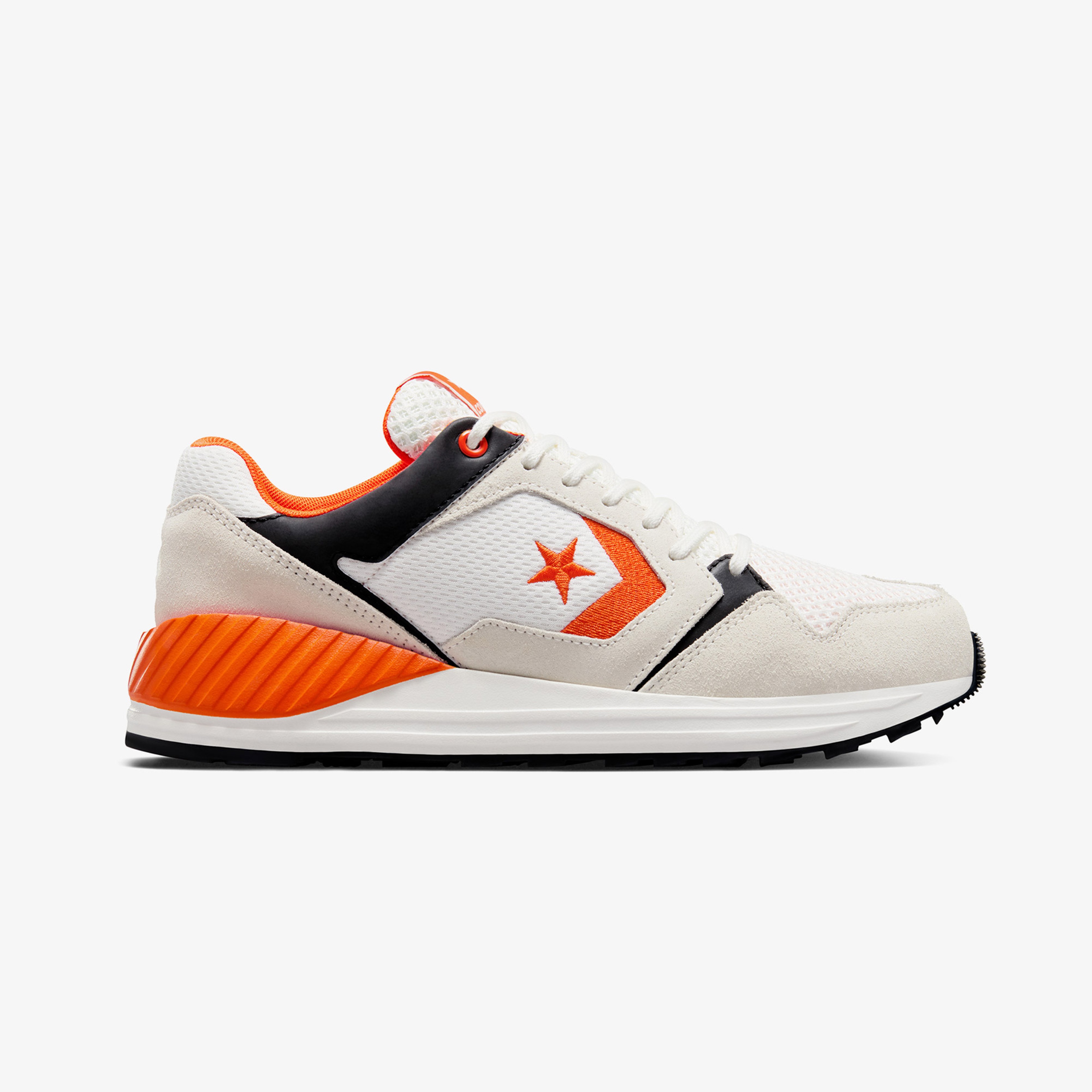 Converse Erkek Gri-Turuncu Spor Ayakkabı