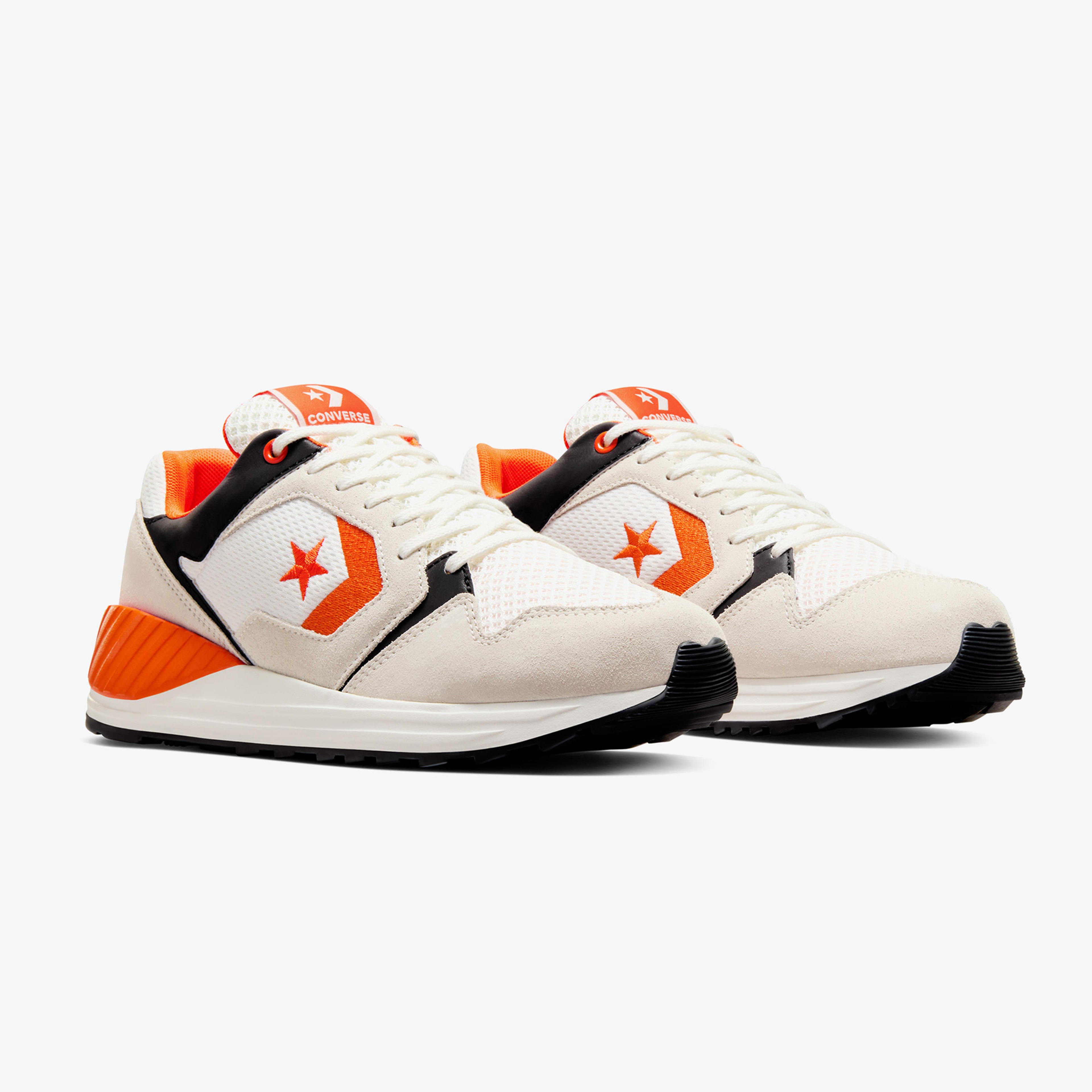 Converse Erkek Gri-Turuncu Spor Ayakkabı