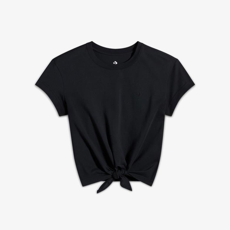 Converse Kadın Siyah T-Shirt