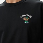 Converse Pool Side Star Chevron Erkek Siyah T-Shirt