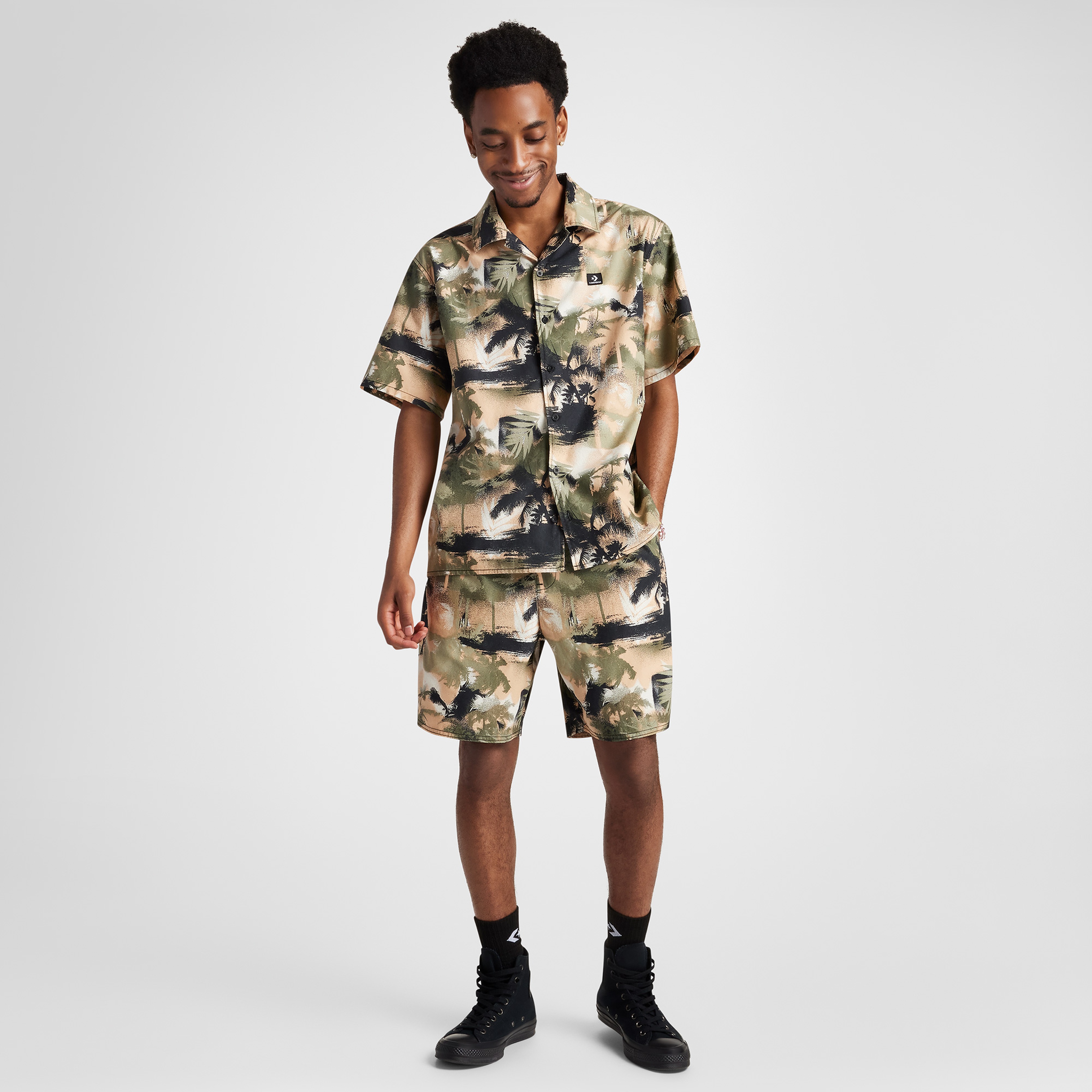 Converse Erkek Haki T-Shirt