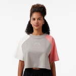 Converse Star Chevron Baskılı Kadın Gri T-Shirt