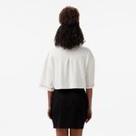 Converse Star Chevron Baskılı Kadın Krem T-Shirt